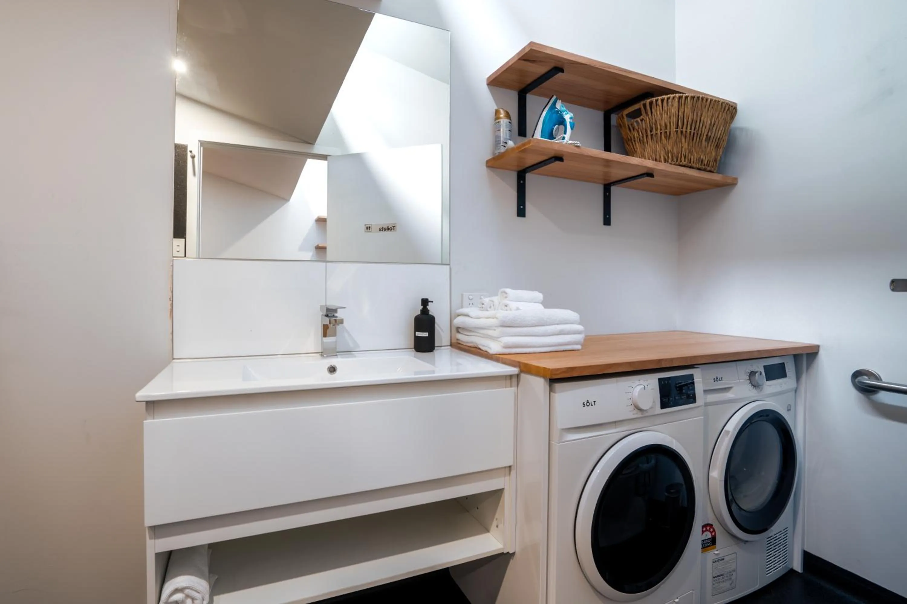 laundry in Urban Nook Serviced Apartments