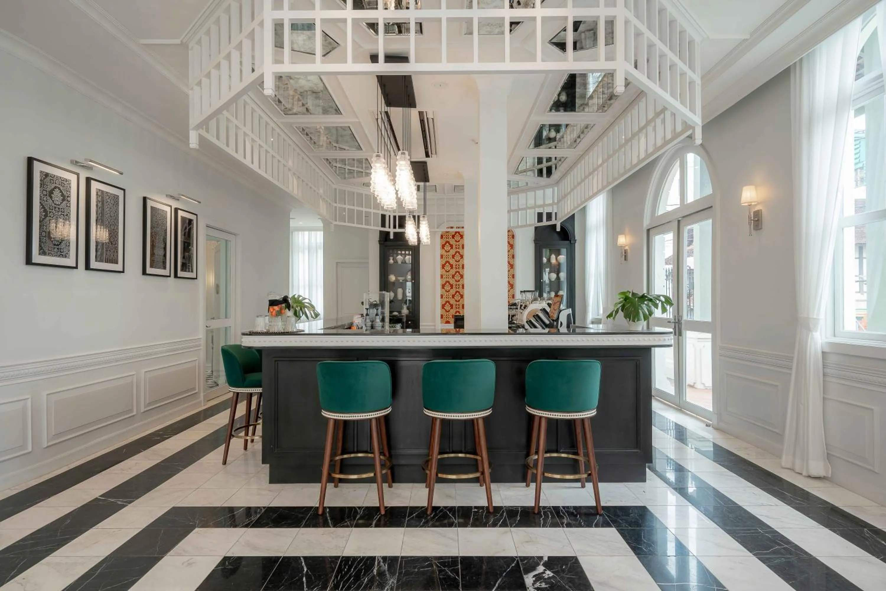 Lounge or bar in Souphattra Heritage Vientiane