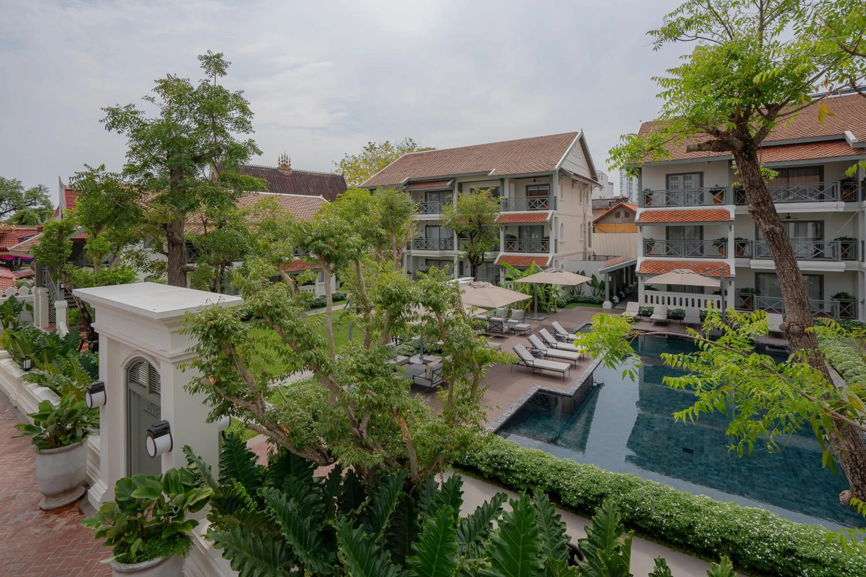Property building in Souphattra Heritage Vientiane