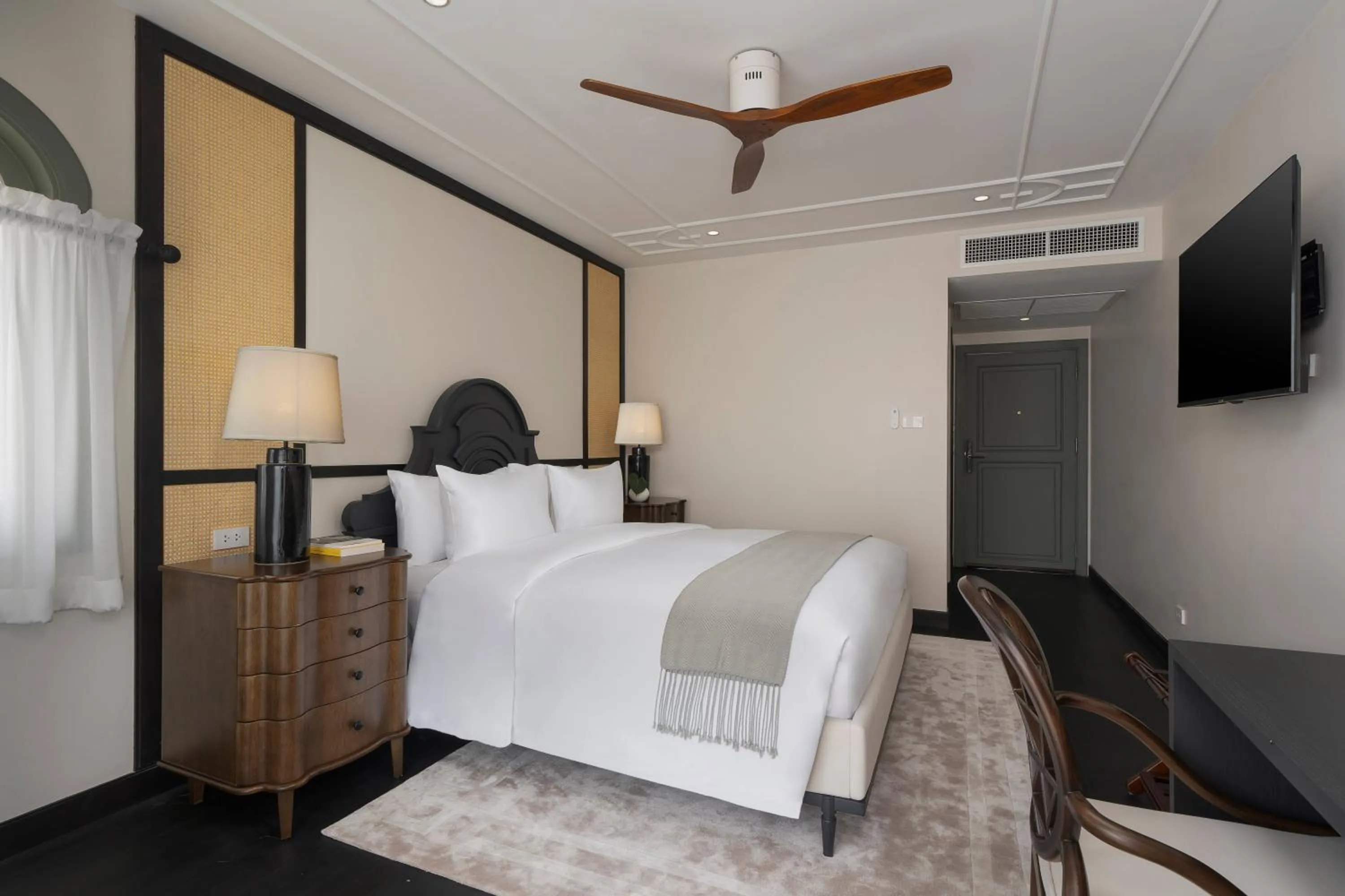 Bedroom, Bed in Souphattra Heritage Vientiane