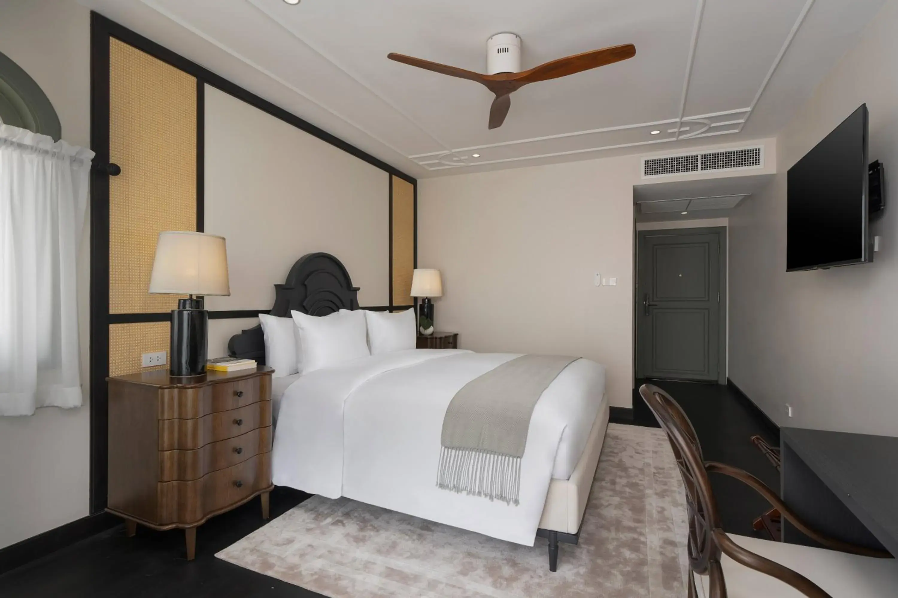 Bedroom, Bed in Souphattra Heritage Vientiane Bedroom, Bed in Souphattra Heritage Vientiane