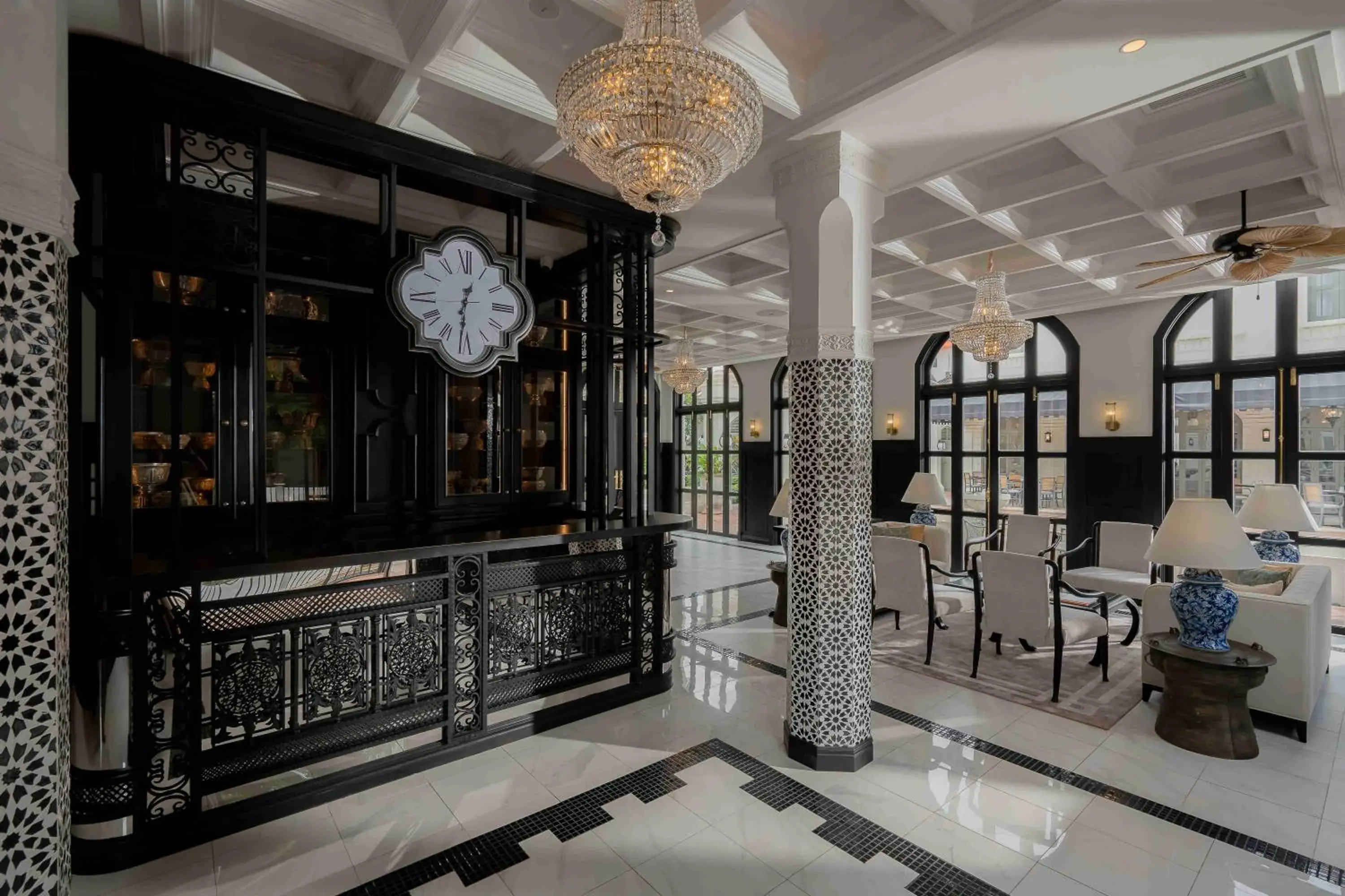 Lobby or reception in Souphattra Heritage Vientiane Lobby or reception in Souphattra Heritage Vientiane