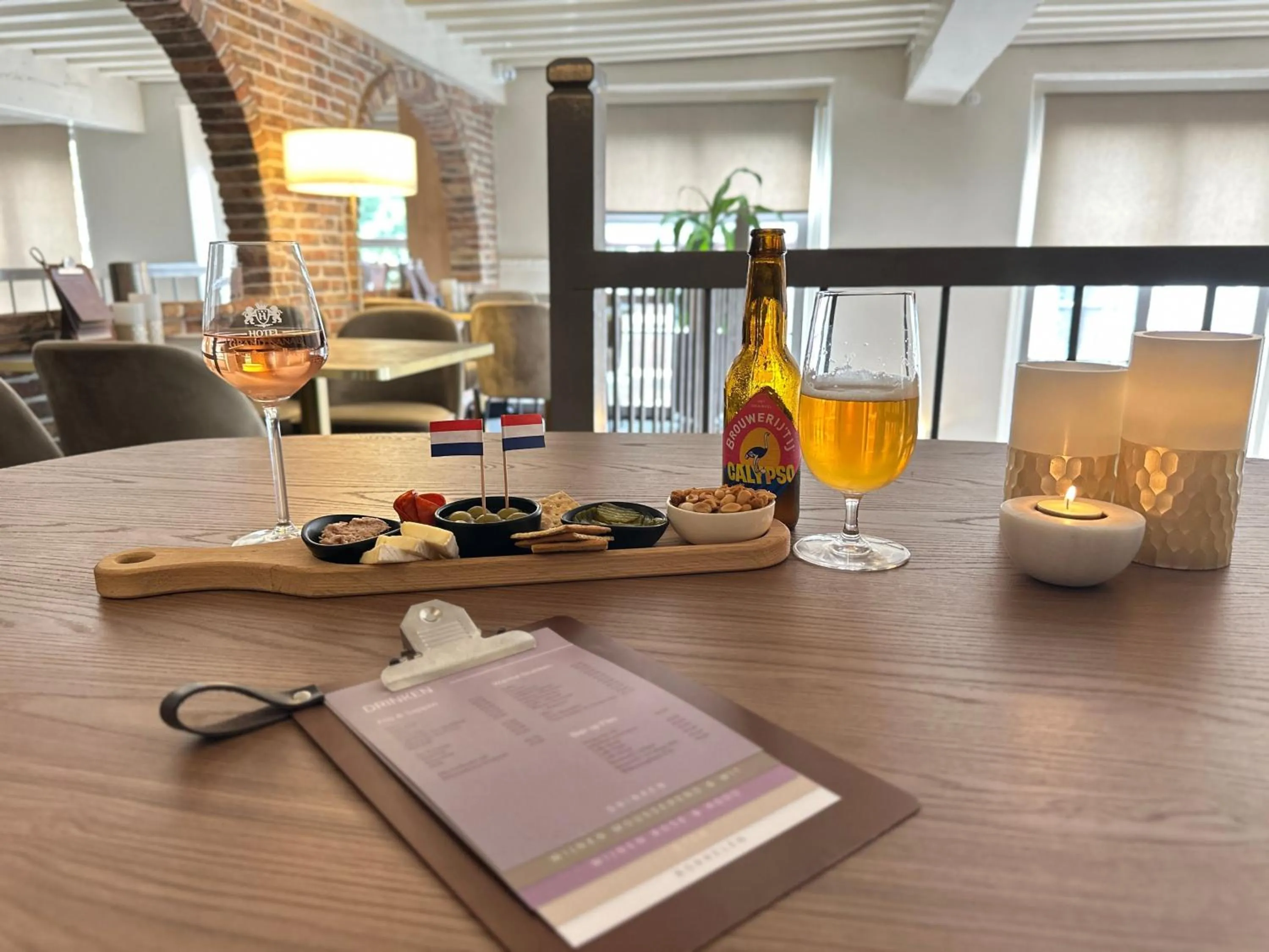 Restaurant/places to eat in Grand Canal Boutique Hotel Delft