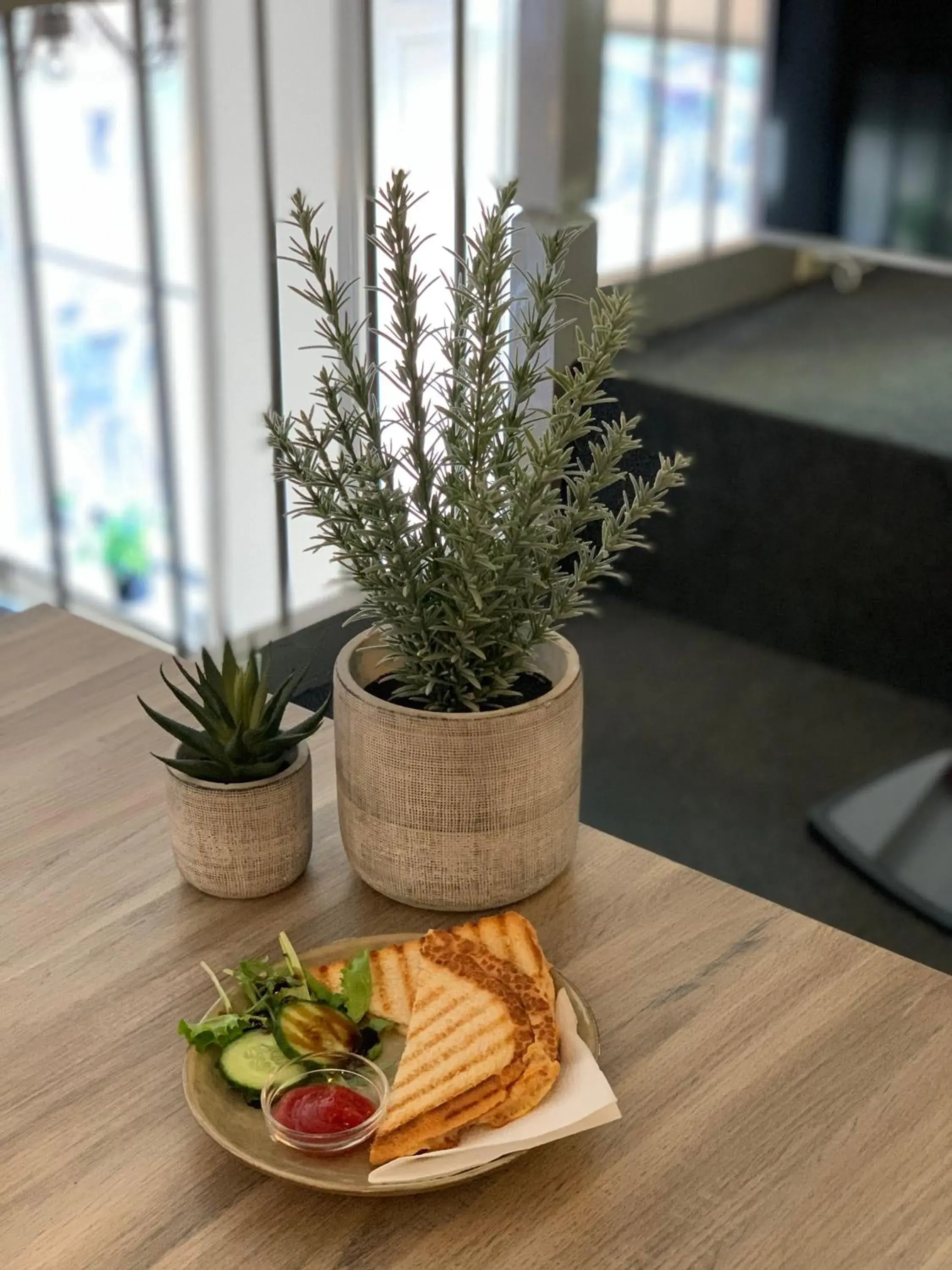 Food close-up in Hotel Grand Canal Food close-up in Hotel Grand Canal