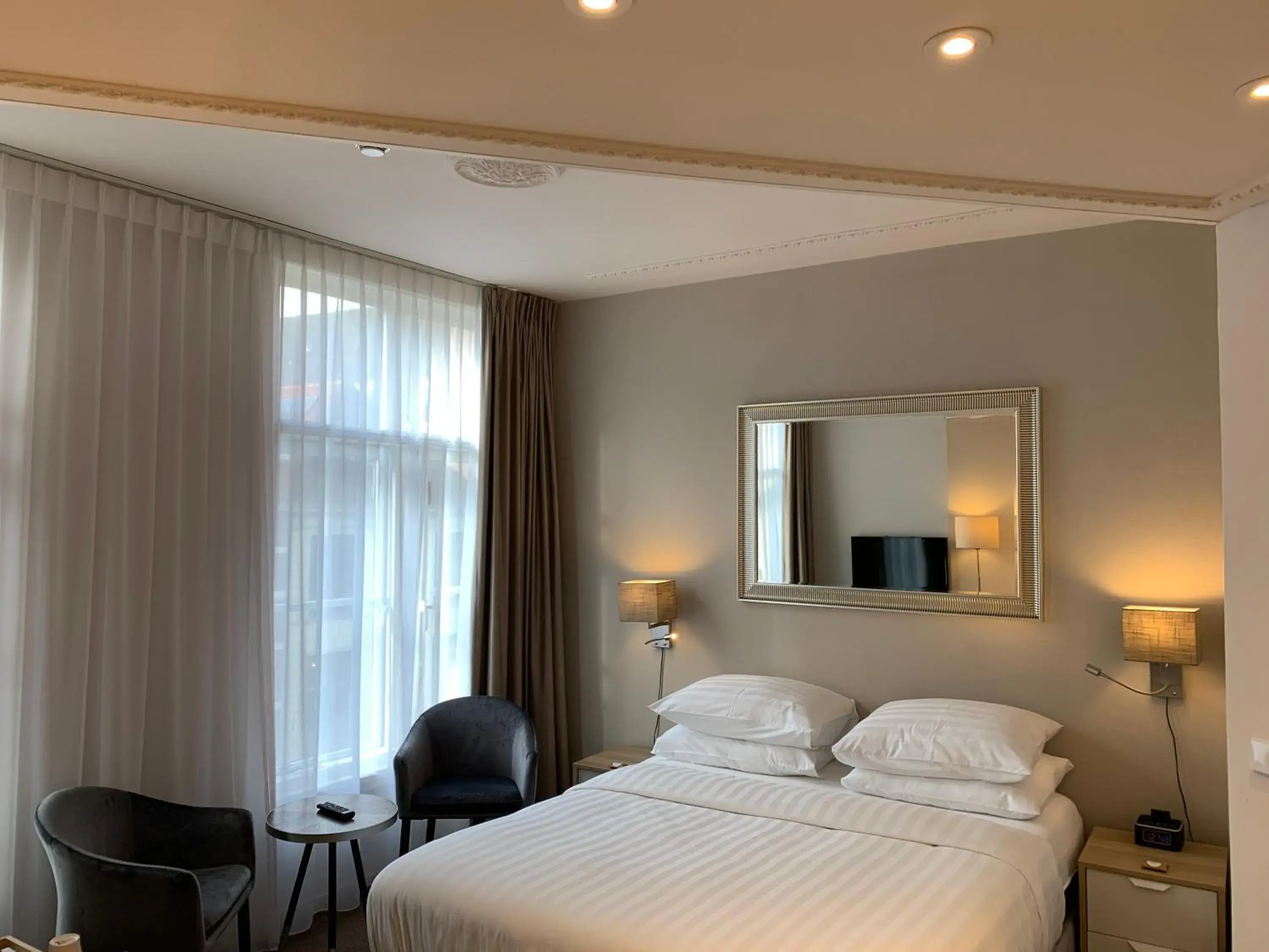 Bed in Grand Canal Boutique Hotel Delft Bed in Grand Canal Boutique Hotel Delft