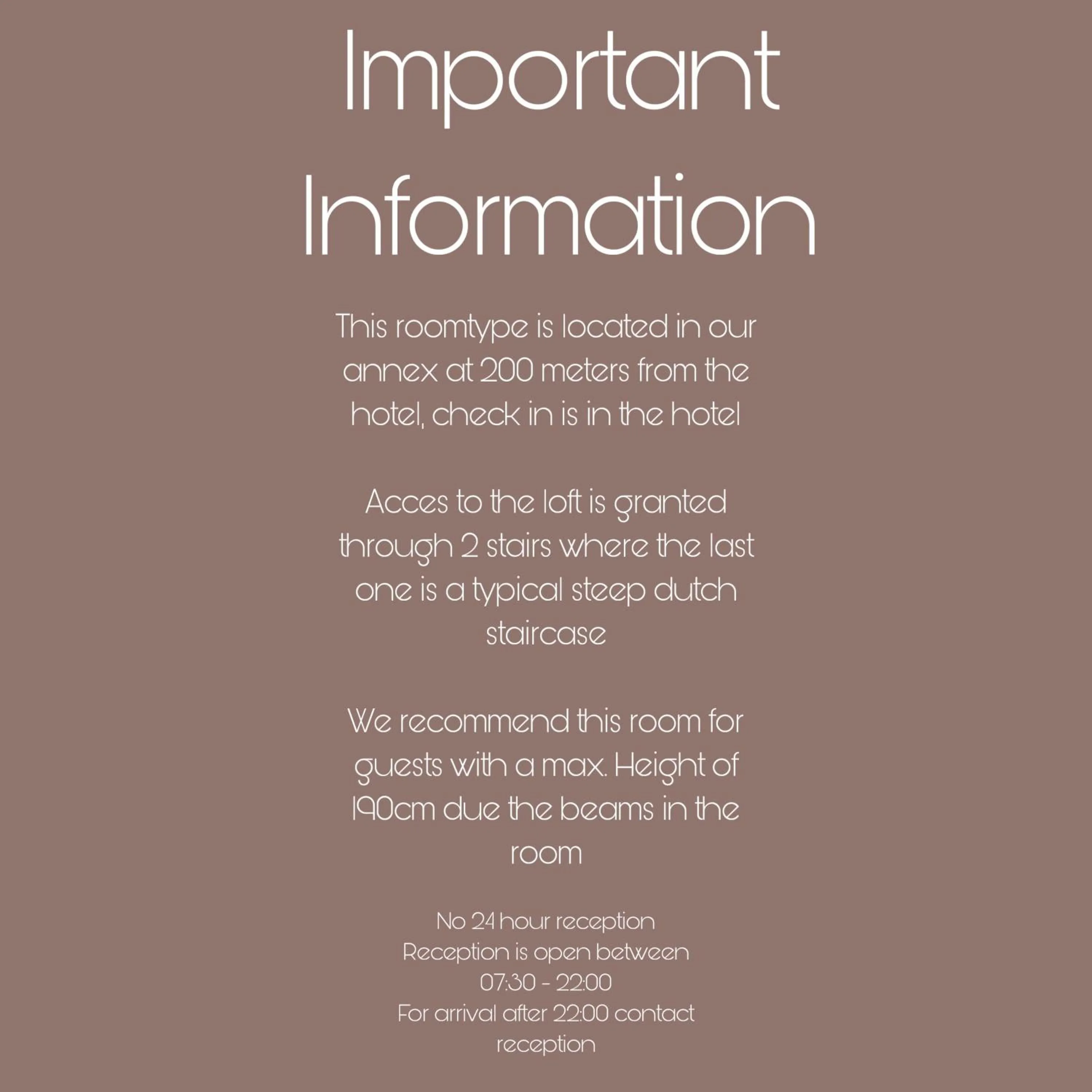 Off site in Hotel Grand Canal