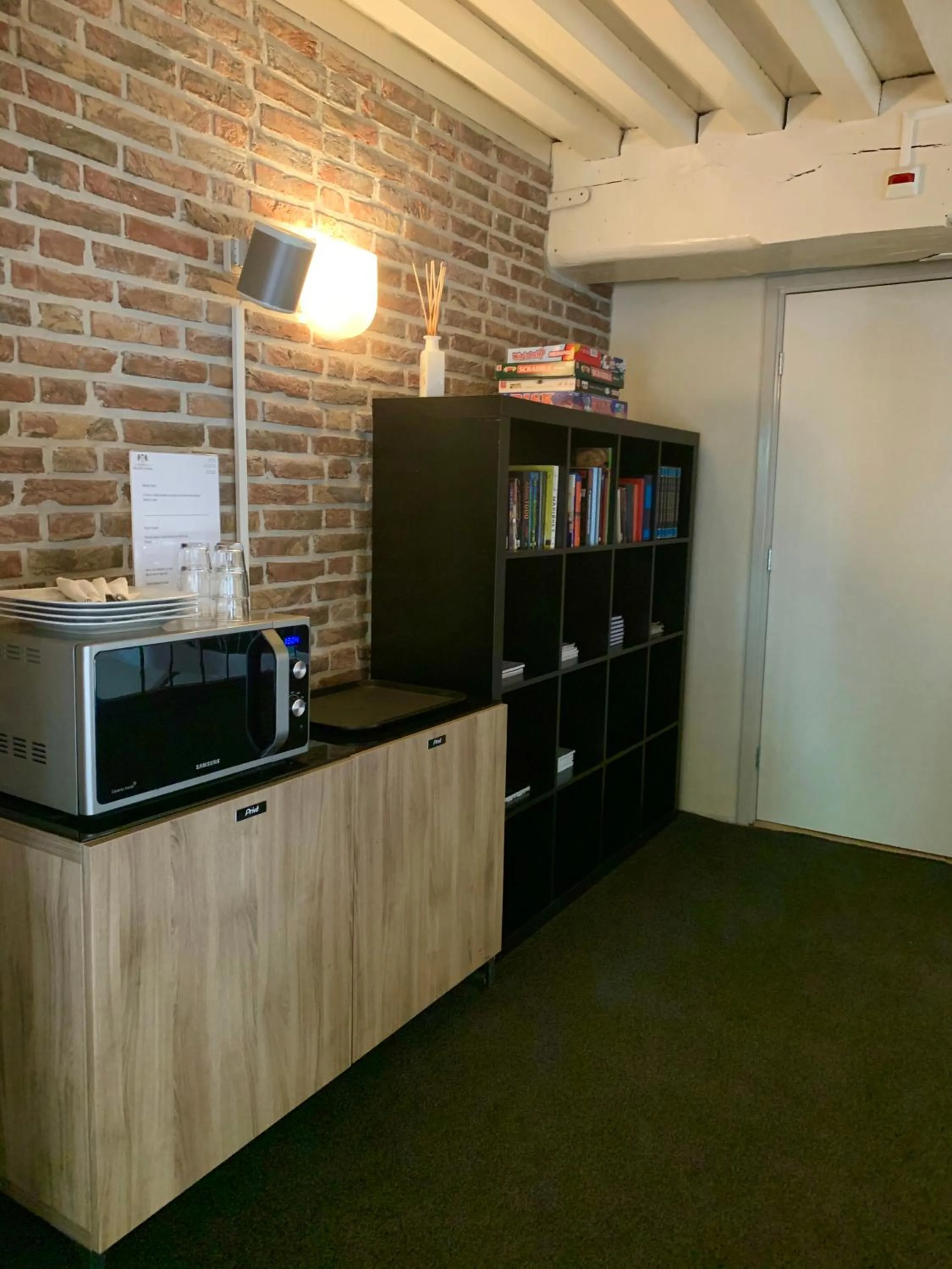 Communal kitchen in Hotel Grand Canal