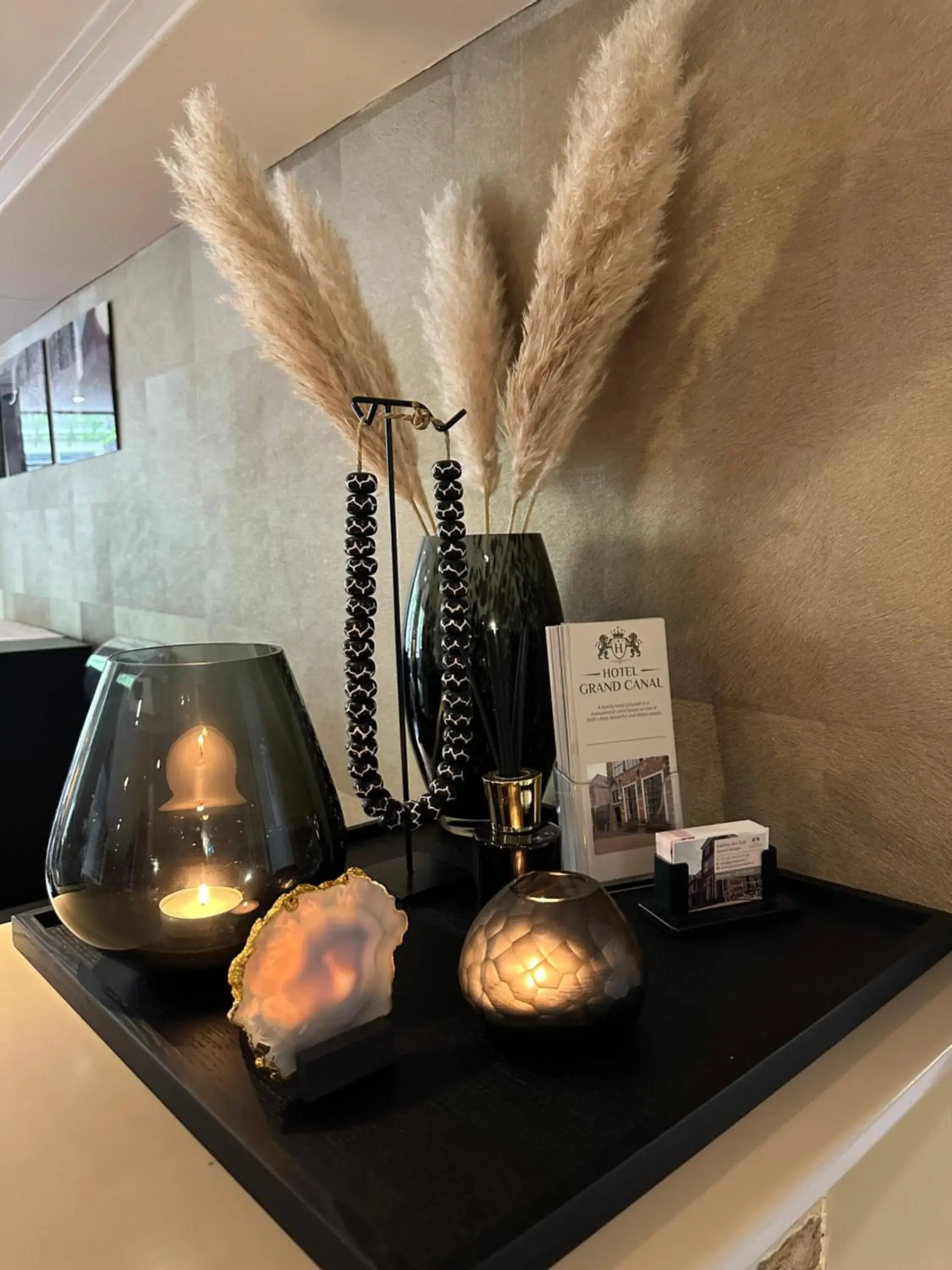 Lobby or reception in Hotel Grand Canal Lobby or reception in Hotel Grand Canal