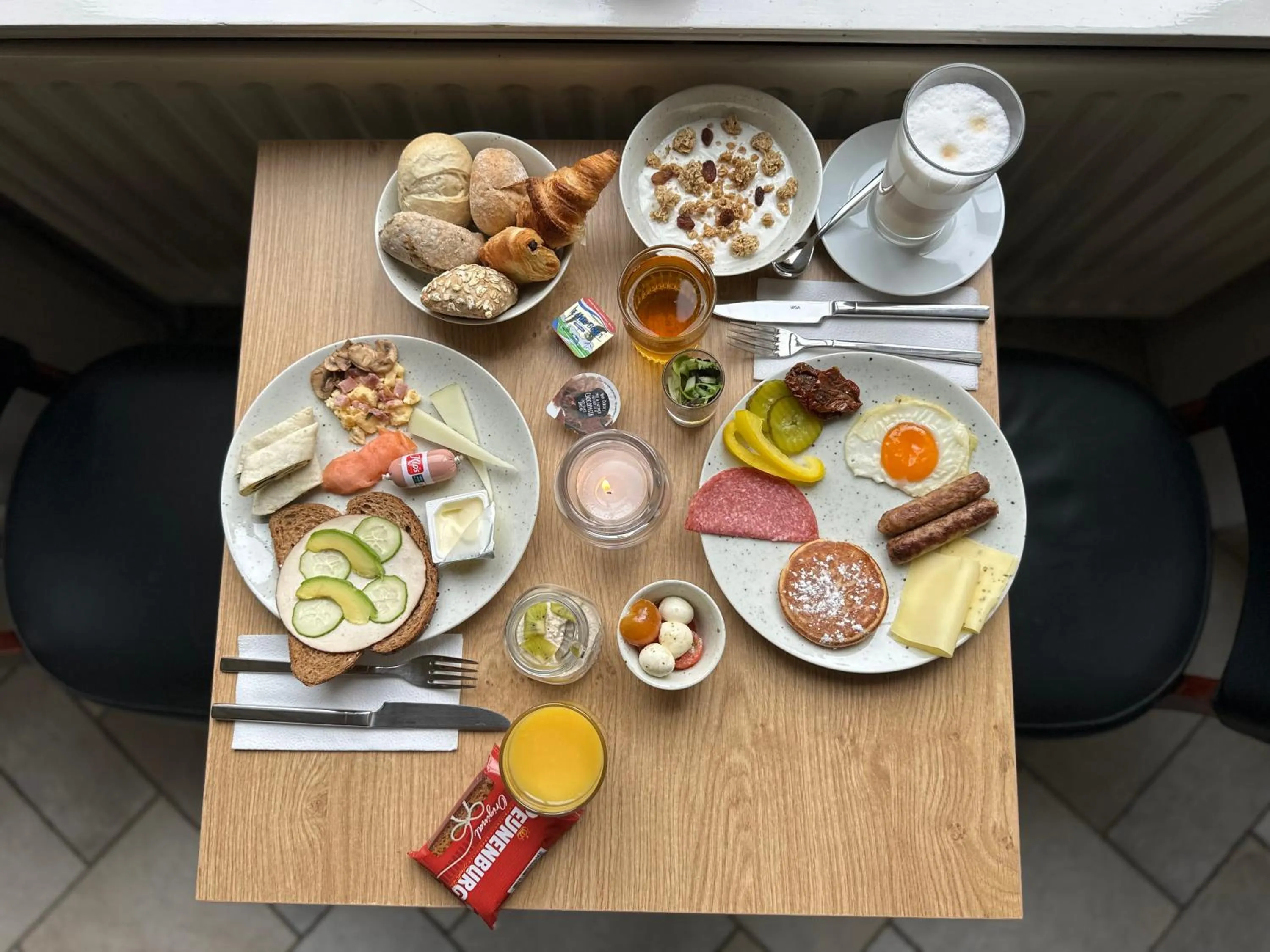 Breakfast in Hotel Grand Canal