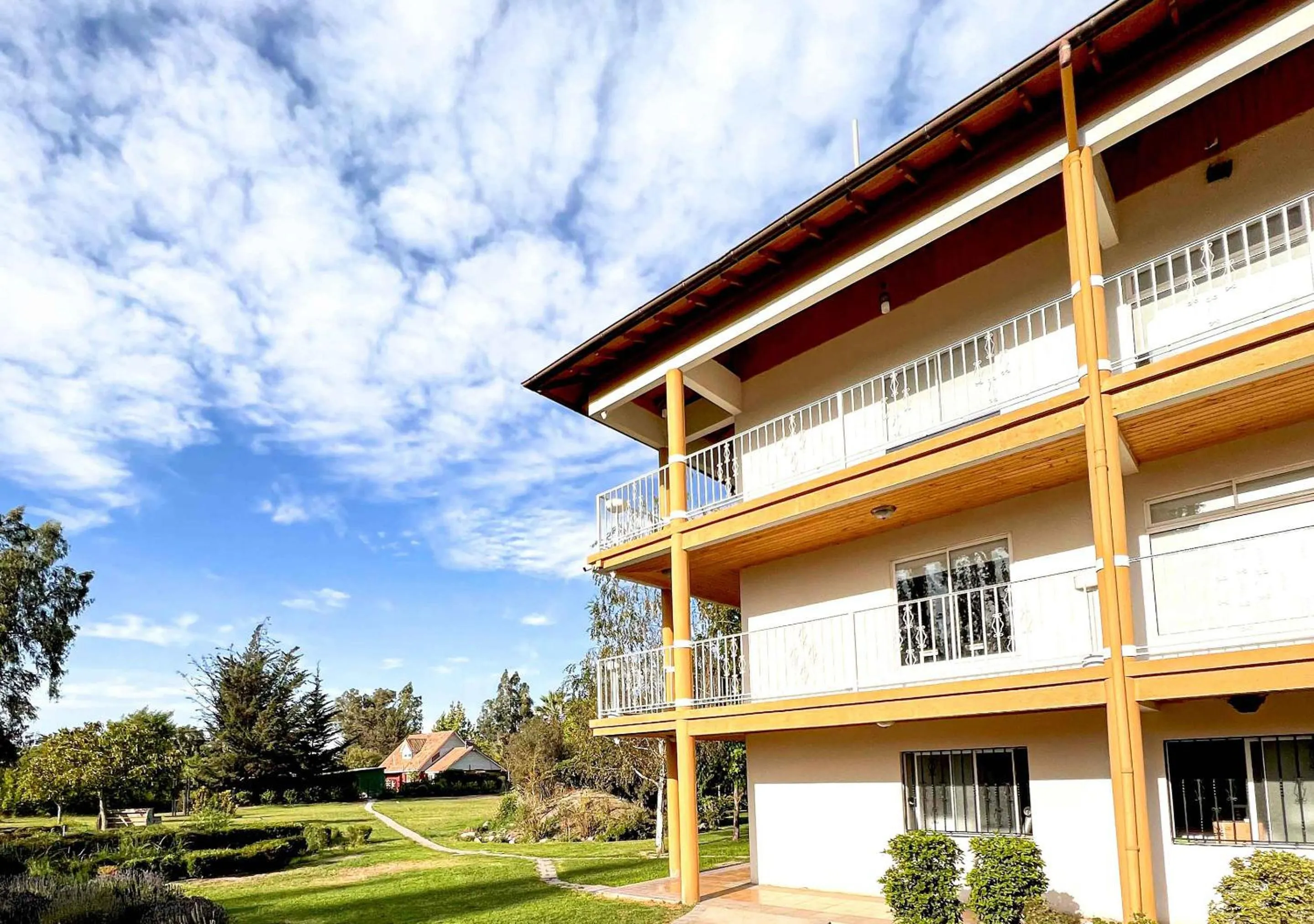 Property building in Hotel El Almendro