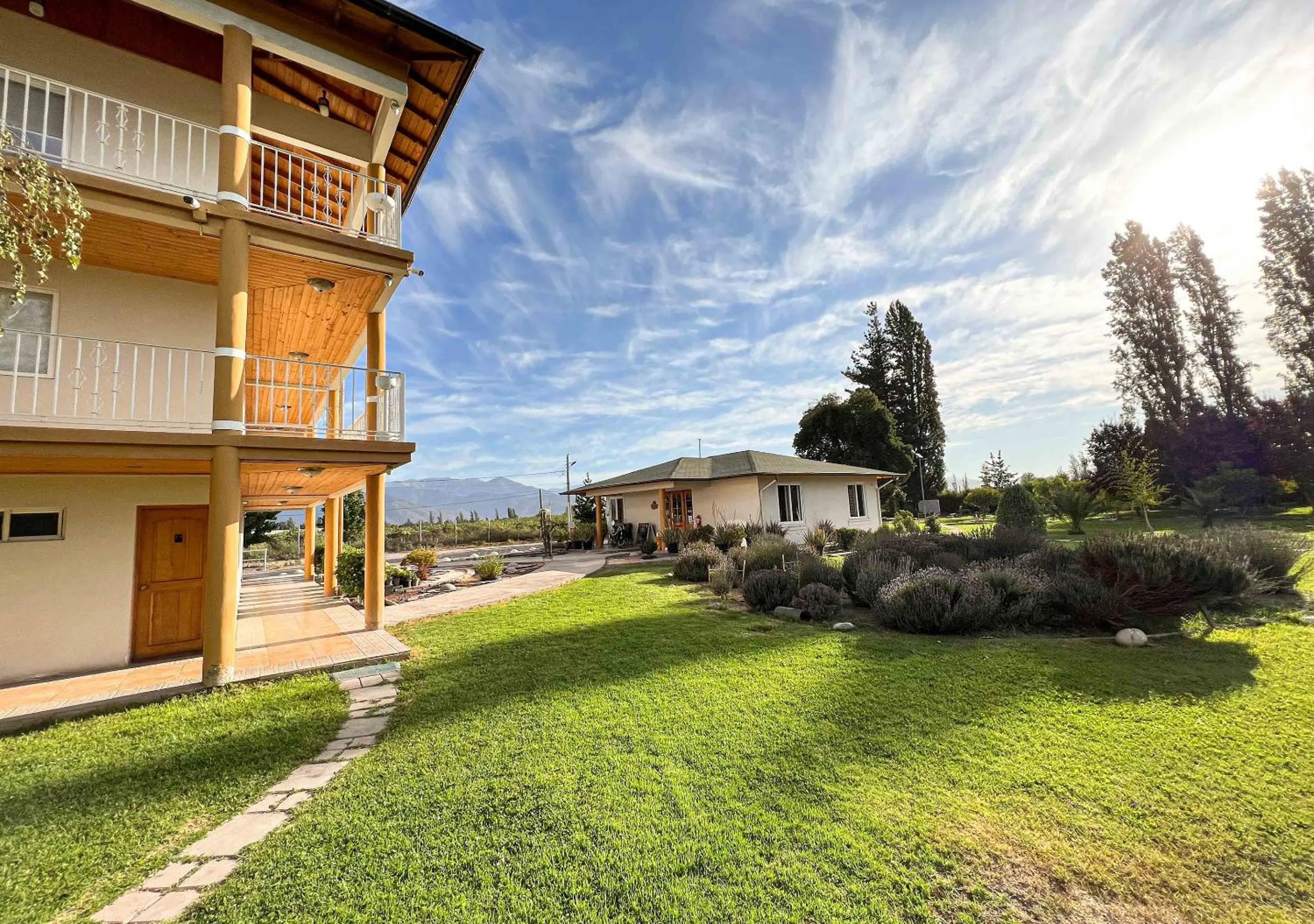 Property building in Hotel El Almendro