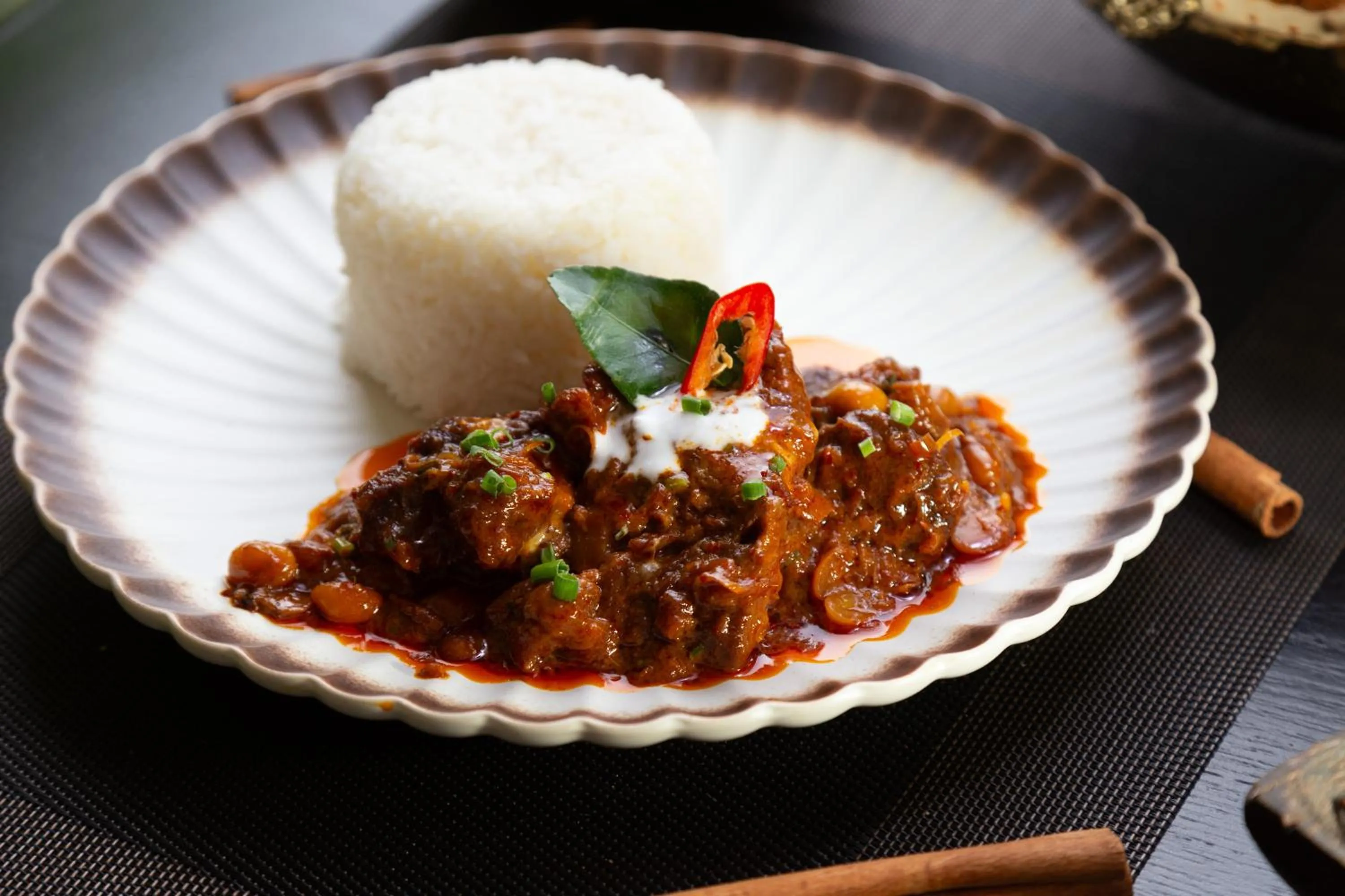 Food close-up in Caravan Hotel by EHM