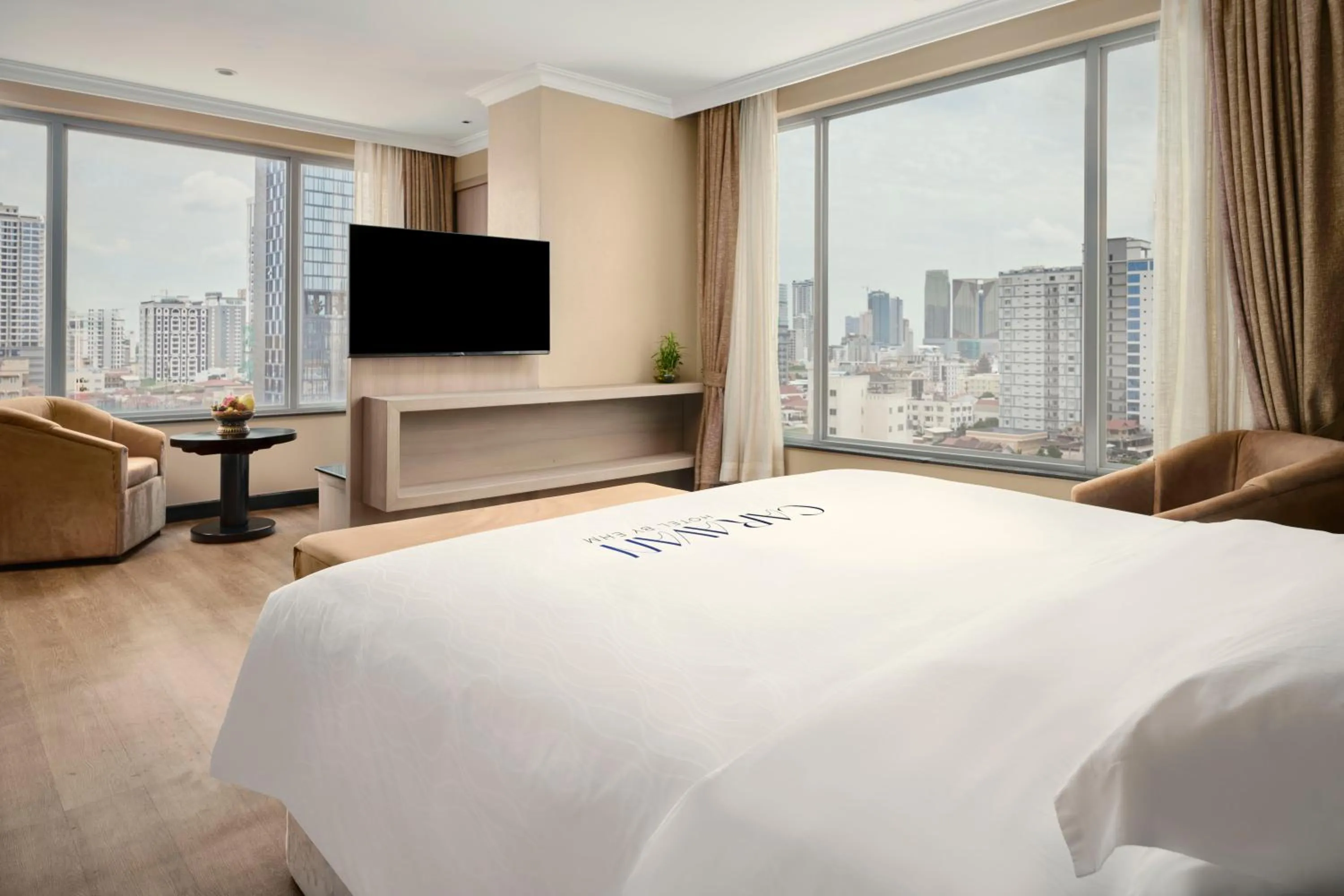 Bed in Caravan Hotel by EHM