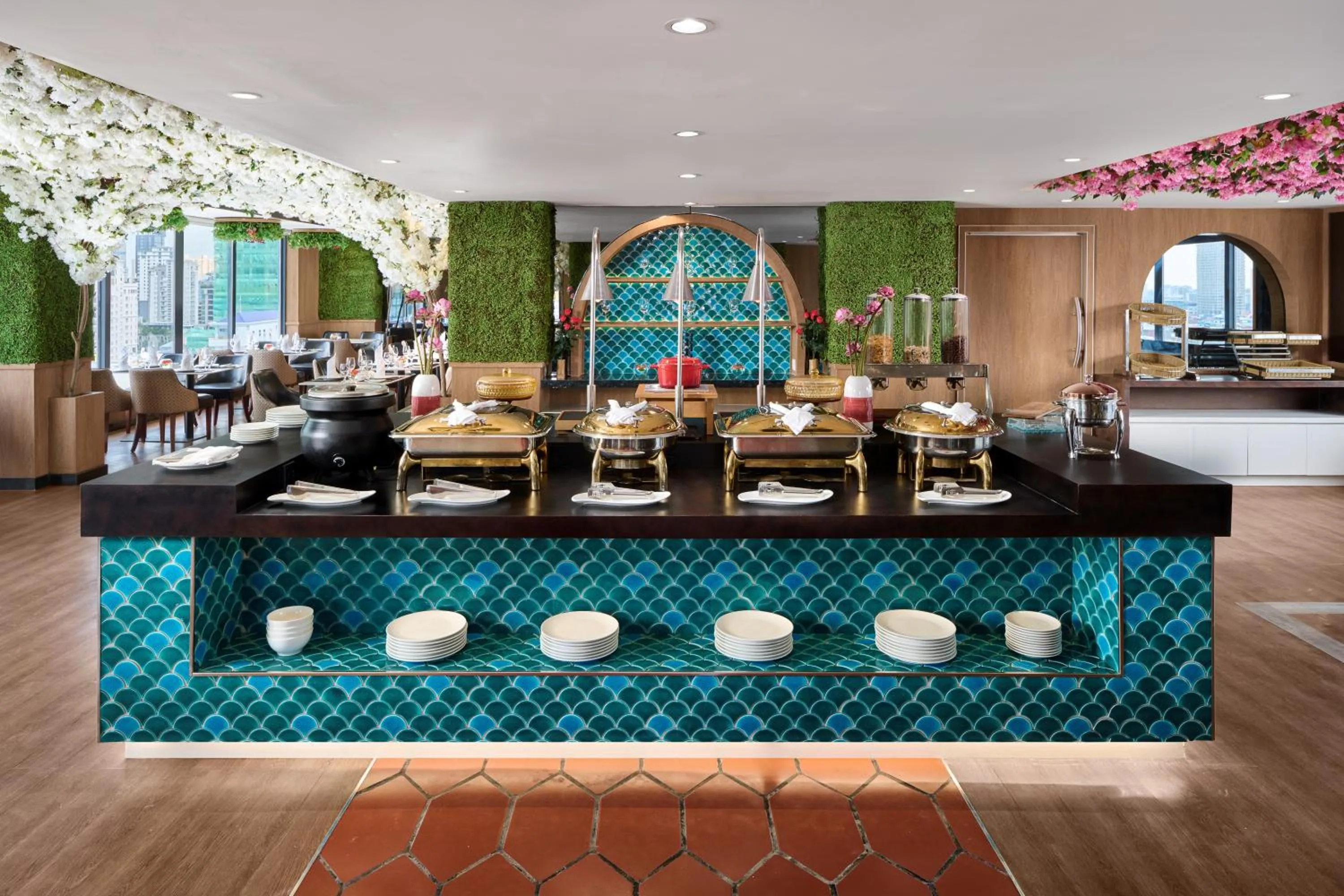 Restaurant/places to eat in Caravan Hotel by EHM