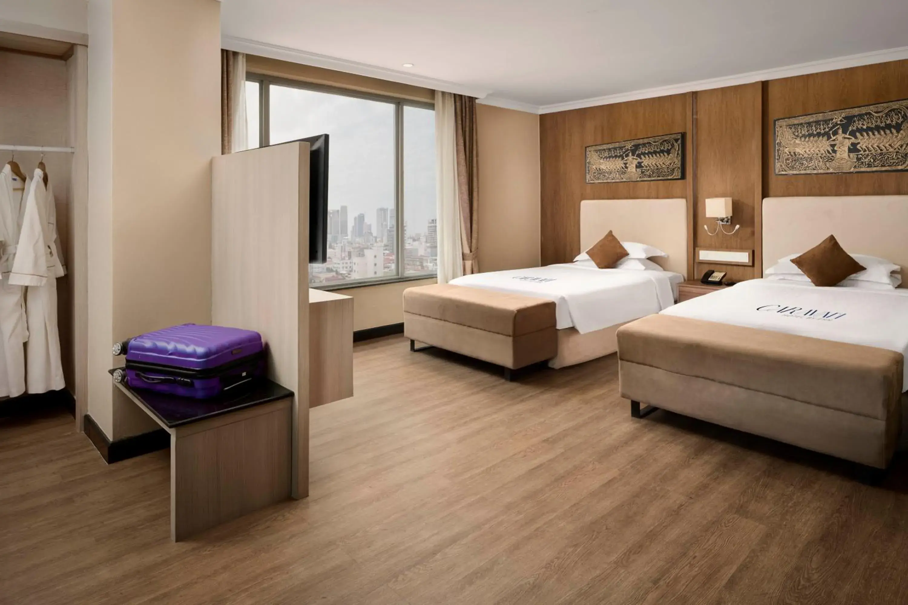 Deluxe Twin Room in Caravan Hotel by EHM Deluxe Twin Room in Caravan Hotel by EHM