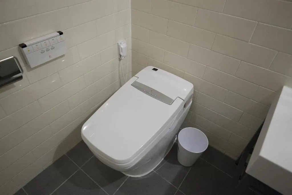 Toilet in Hotel Gray