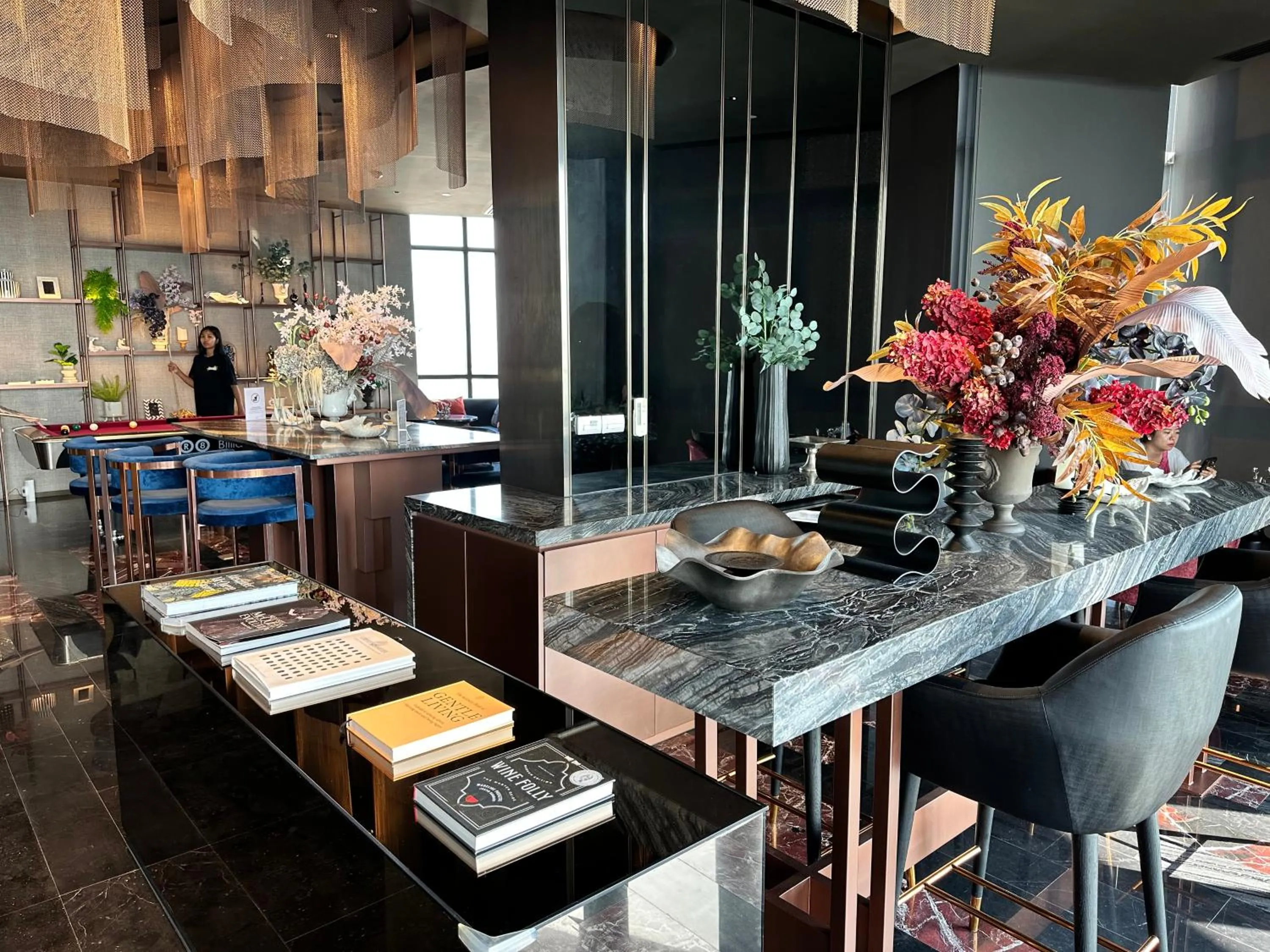 Communal lounge/ TV room in EDGE Central Pattaya