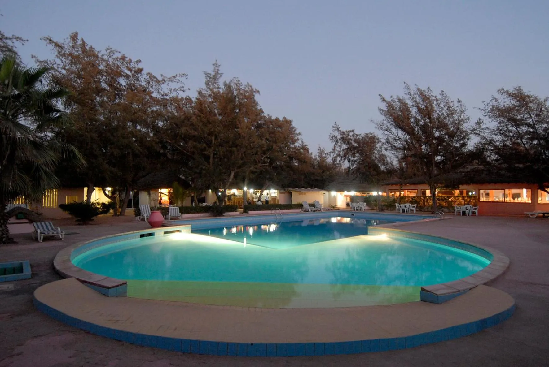 Swimming pool in Hotel Cap Saint Louis