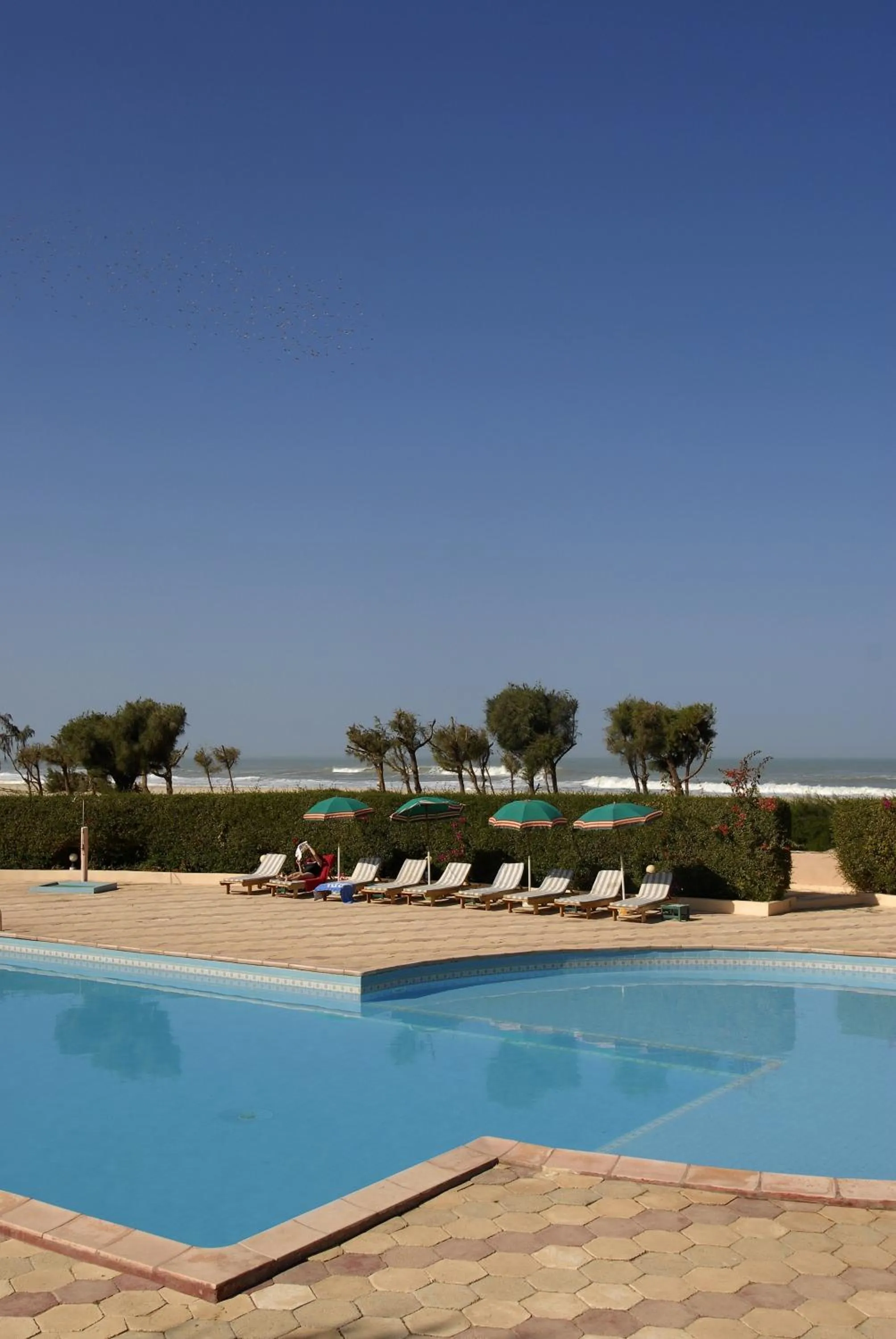 Swimming pool in Hotel Cap Saint Louis