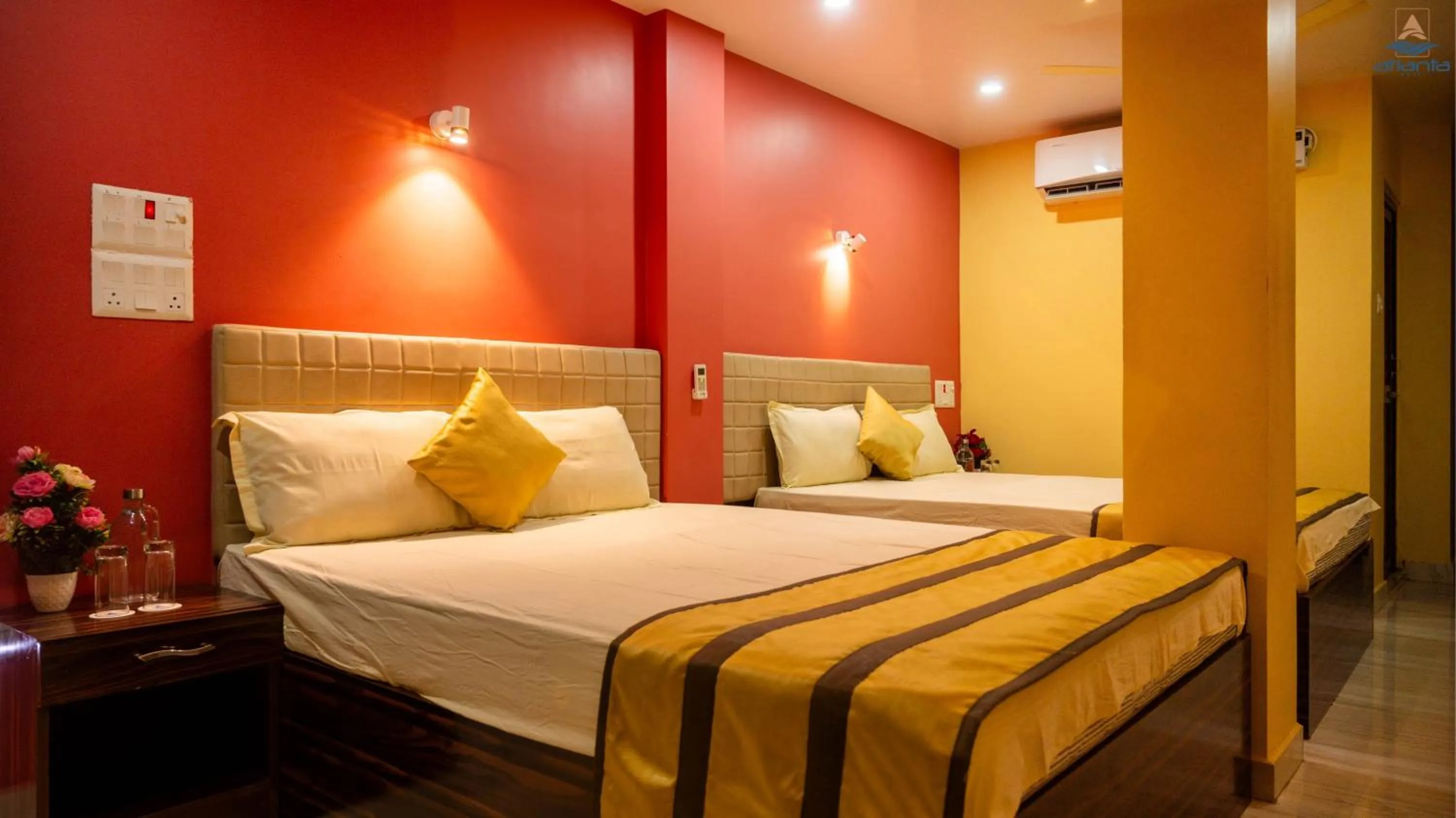 Bedroom, Bed in Hotel Atlanta - A Seaview Hotel