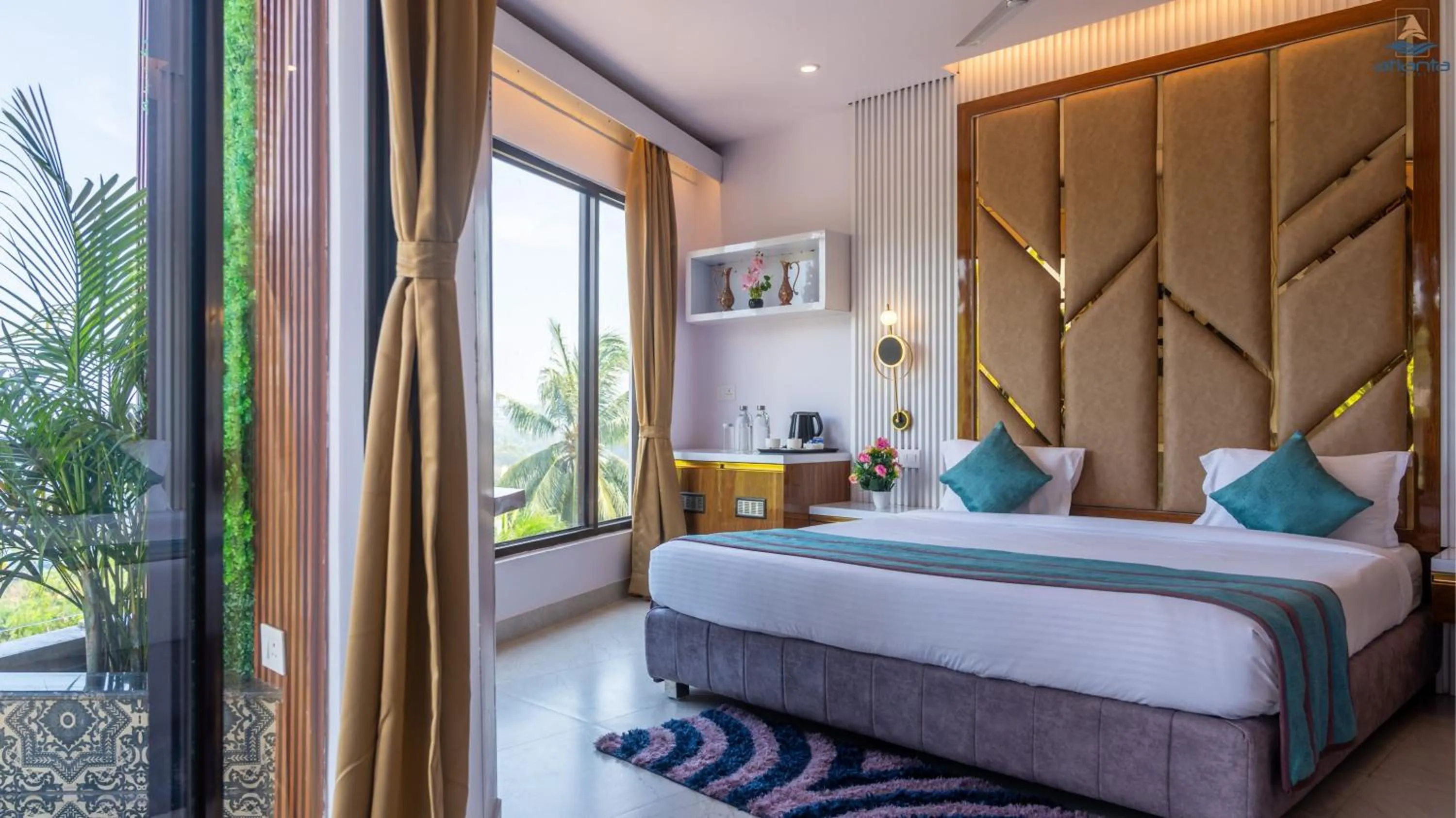 Bed in Hotel Atlanta - A Seaview Hotel