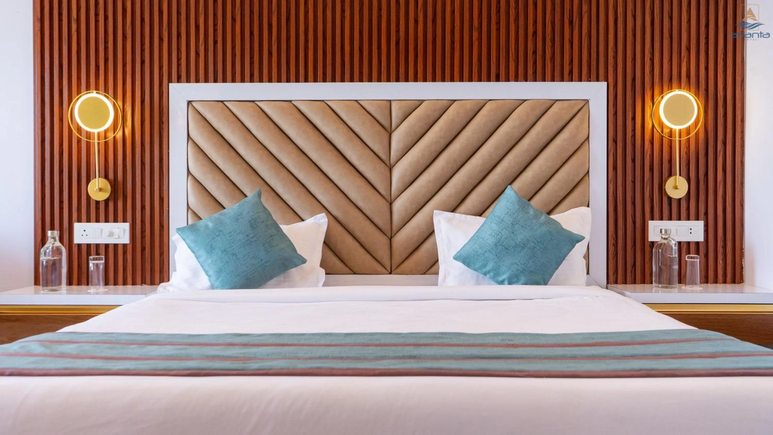 Bed in Hotel Atlanta - A Seaview Hotel