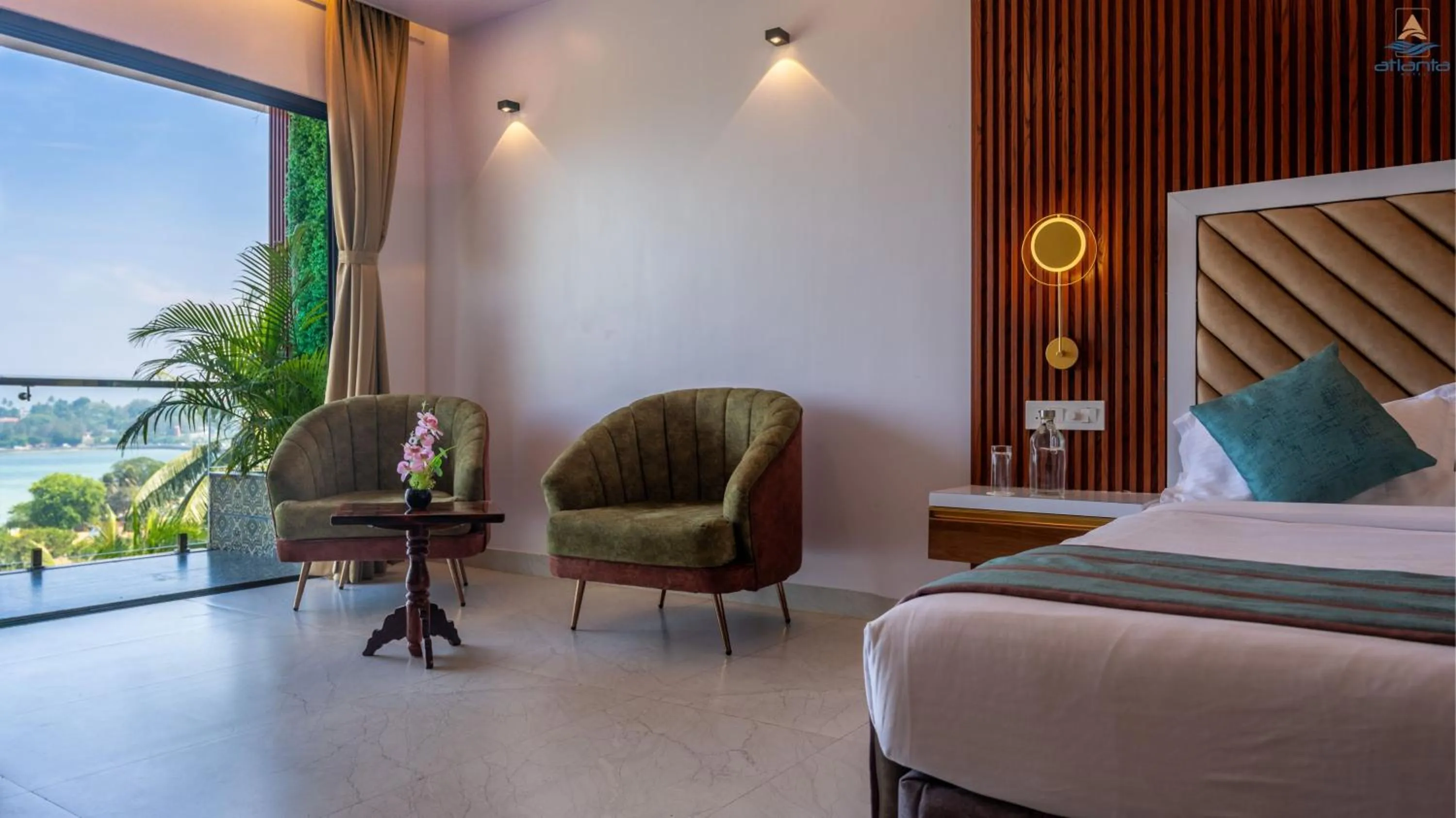 Bed in Hotel Atlanta - A Seaview Hotel