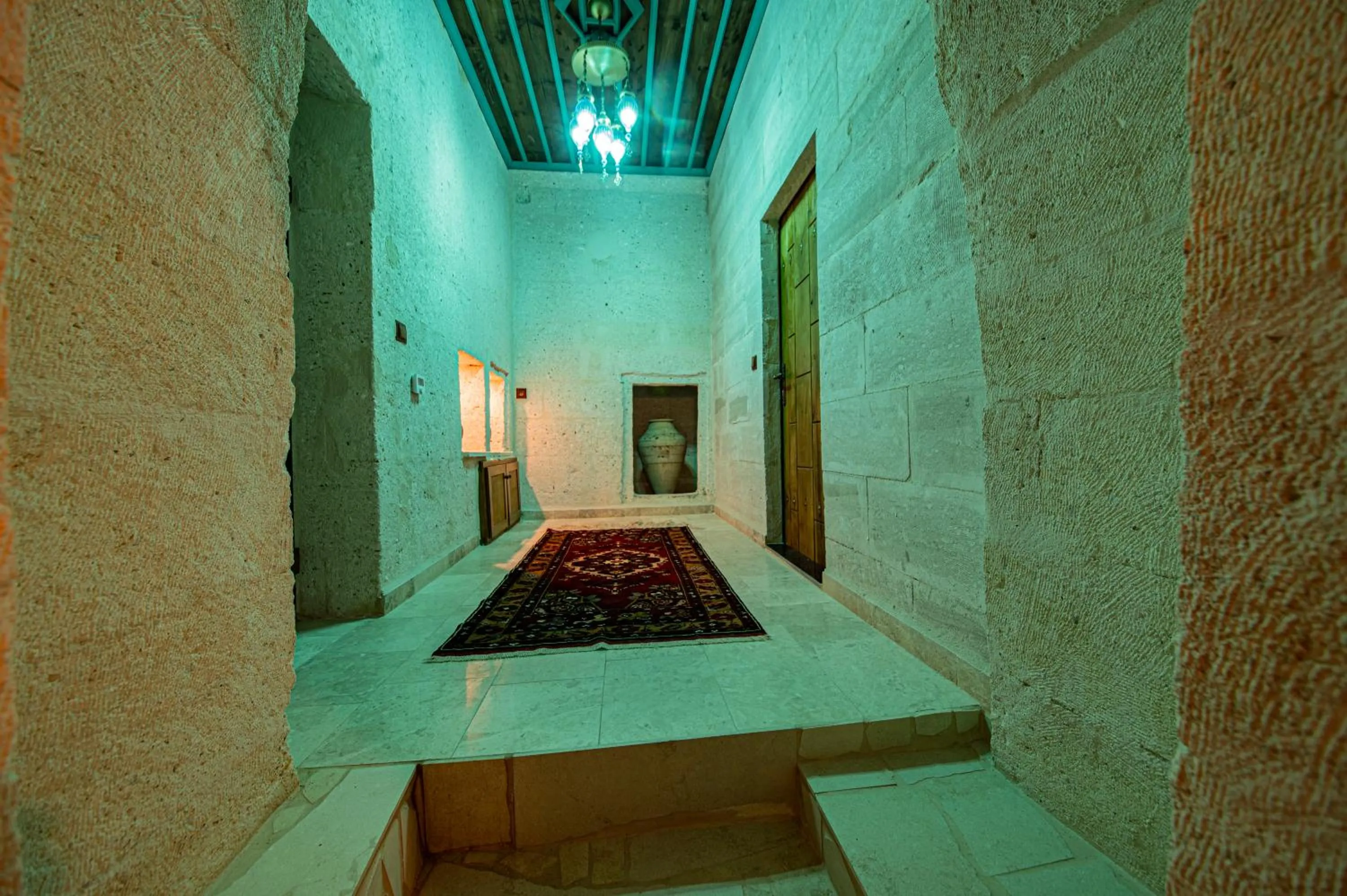 Decorative detail in Ares Cave Suites
