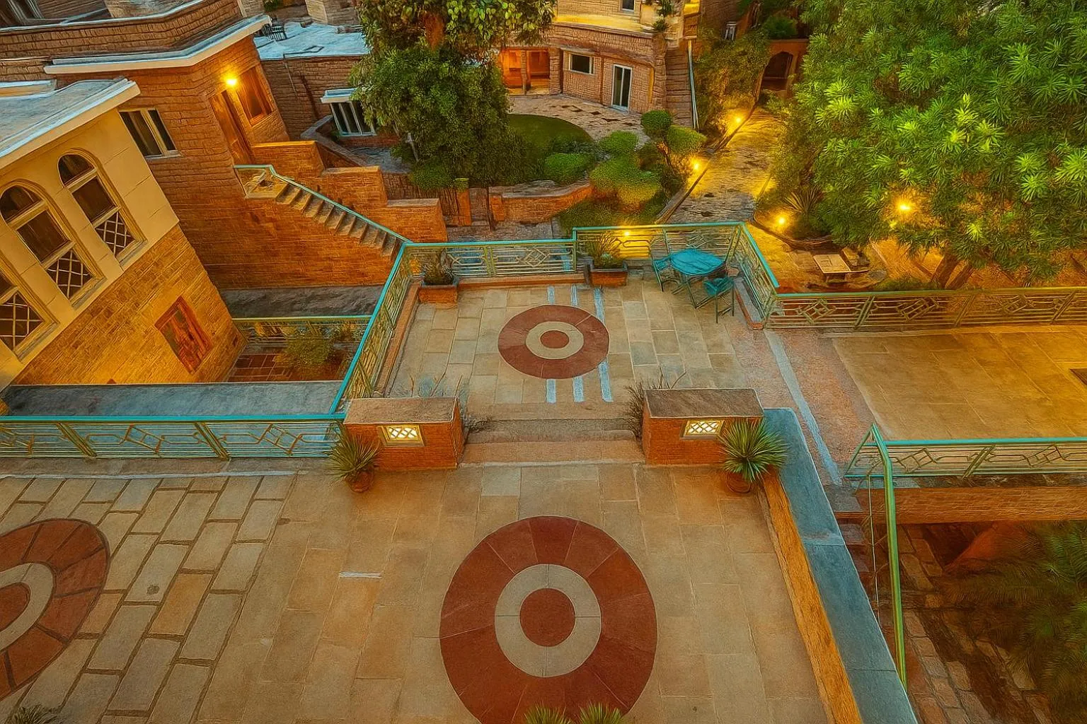 Balcony/Terrace in Hotel Inn Season - Art Deco Heritage Hotel in Jodhpur