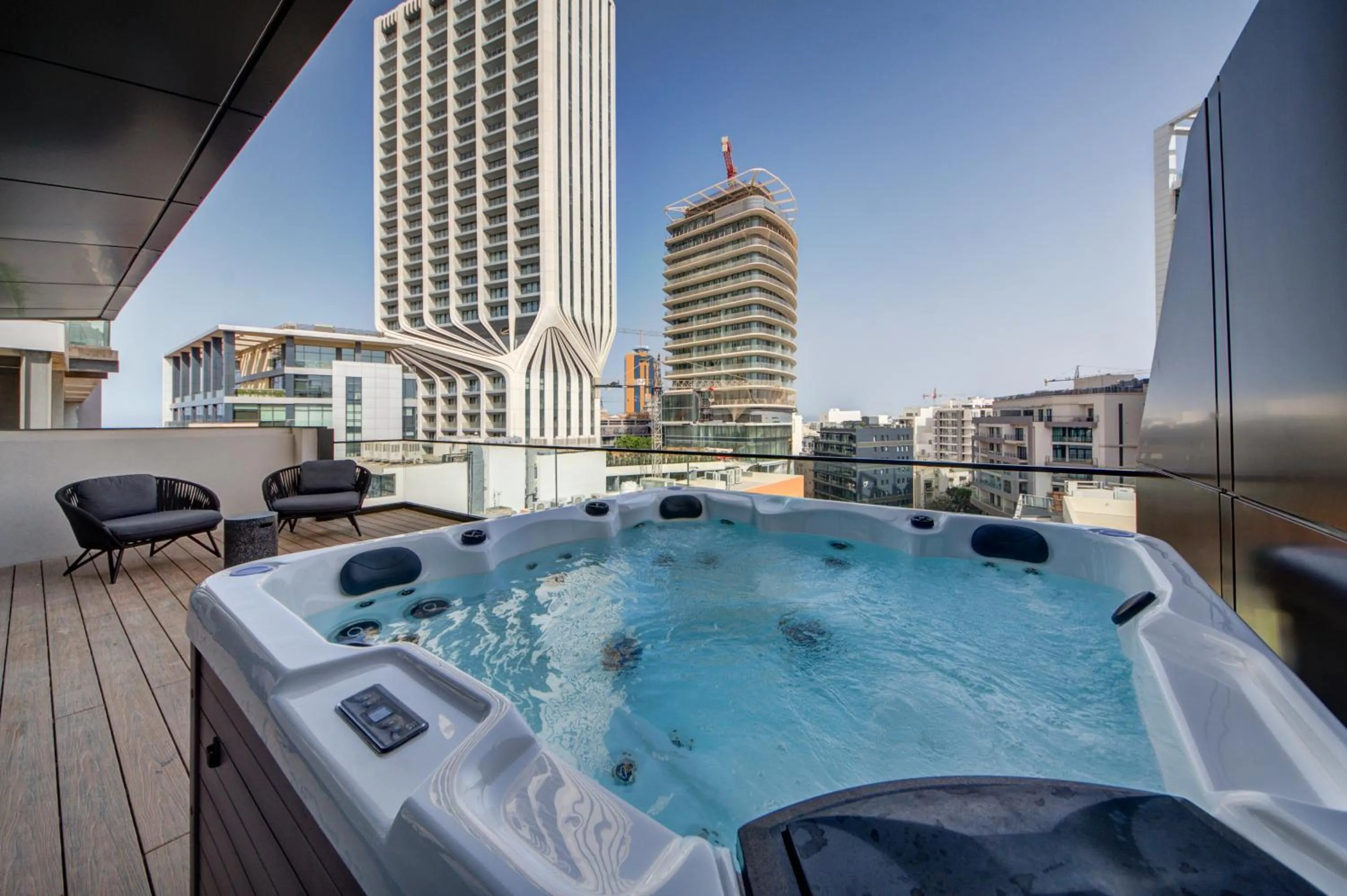 Balcony/Terrace in Noru Hotel Malta - Adults Only Hotel