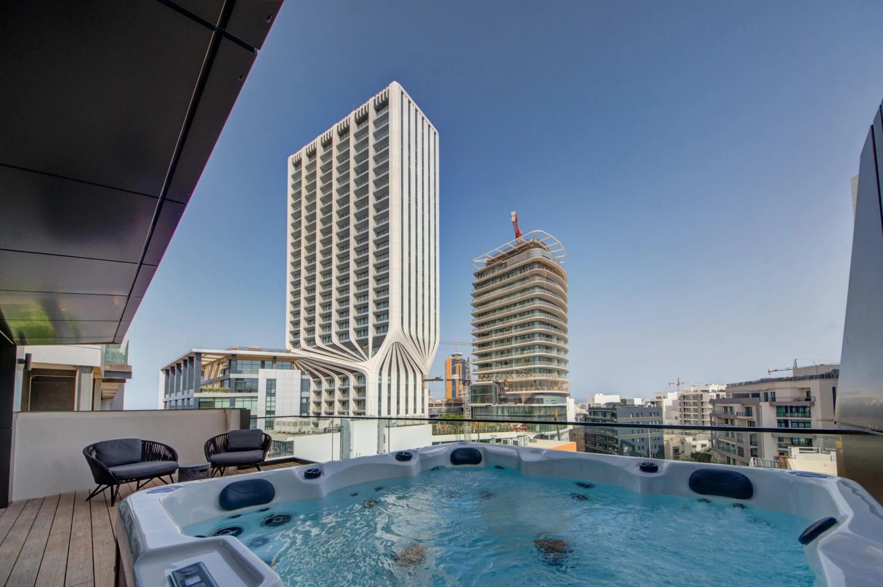 Balcony/Terrace in Noru Hotel Malta - Adults Only Hotel