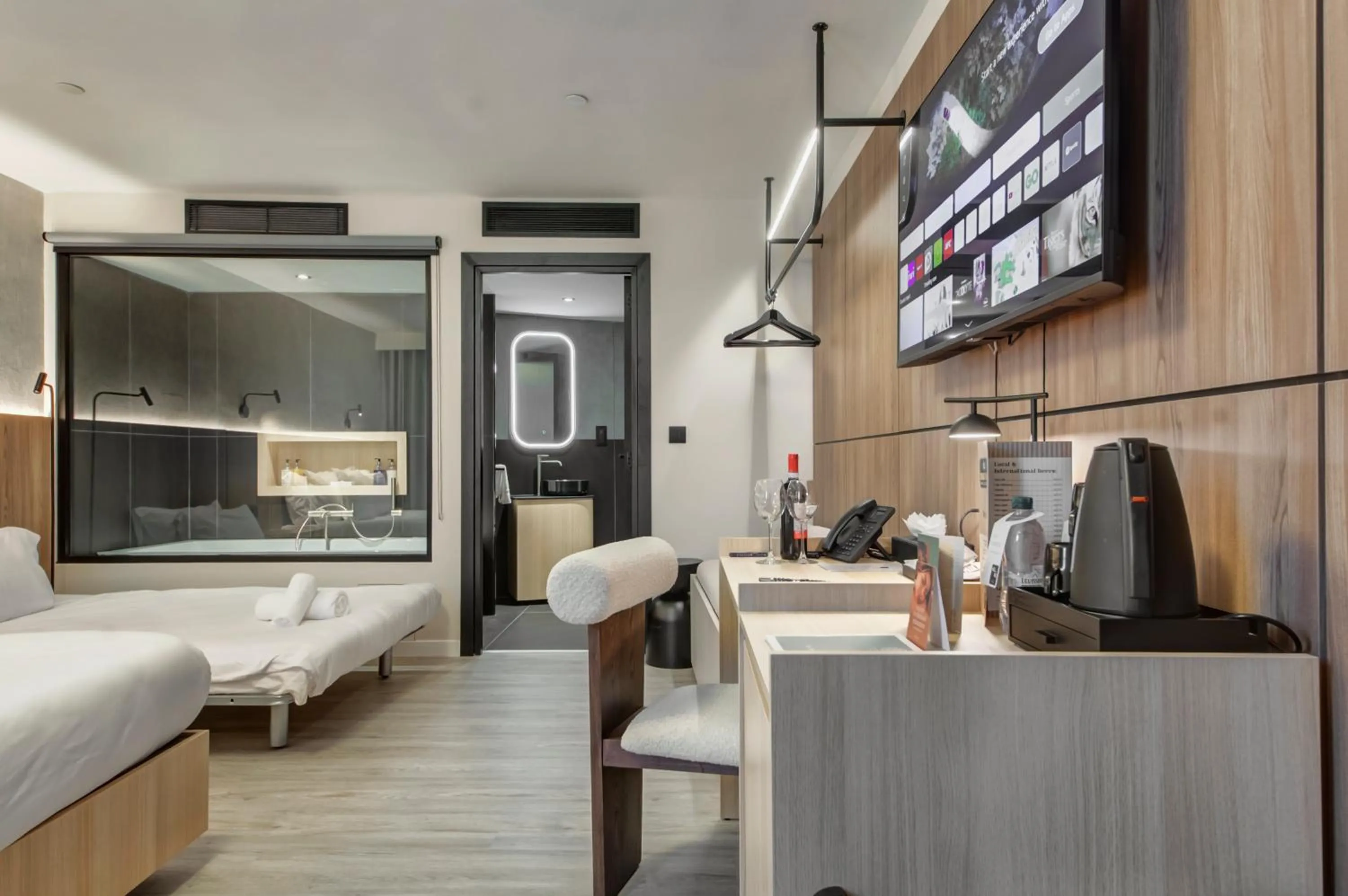 Bedroom, Bed in Noru Hotel Malta - Adults Only Hotel