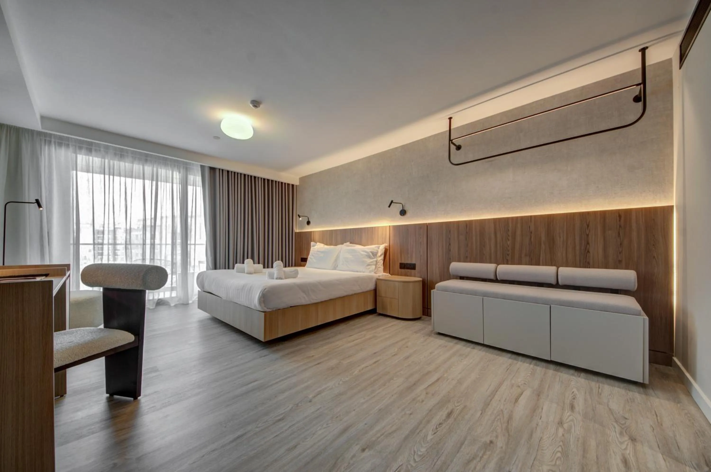 Bedroom, Bed in Noru Hotel Malta - Adults Only Hotel