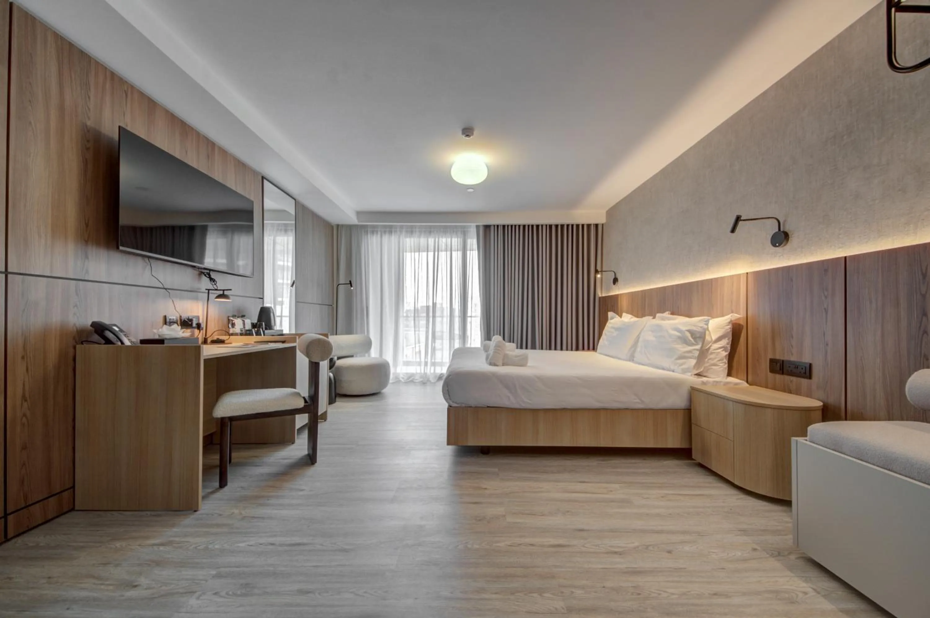 Bedroom, Bed in Noru Hotel Malta - Adults Only Hotel