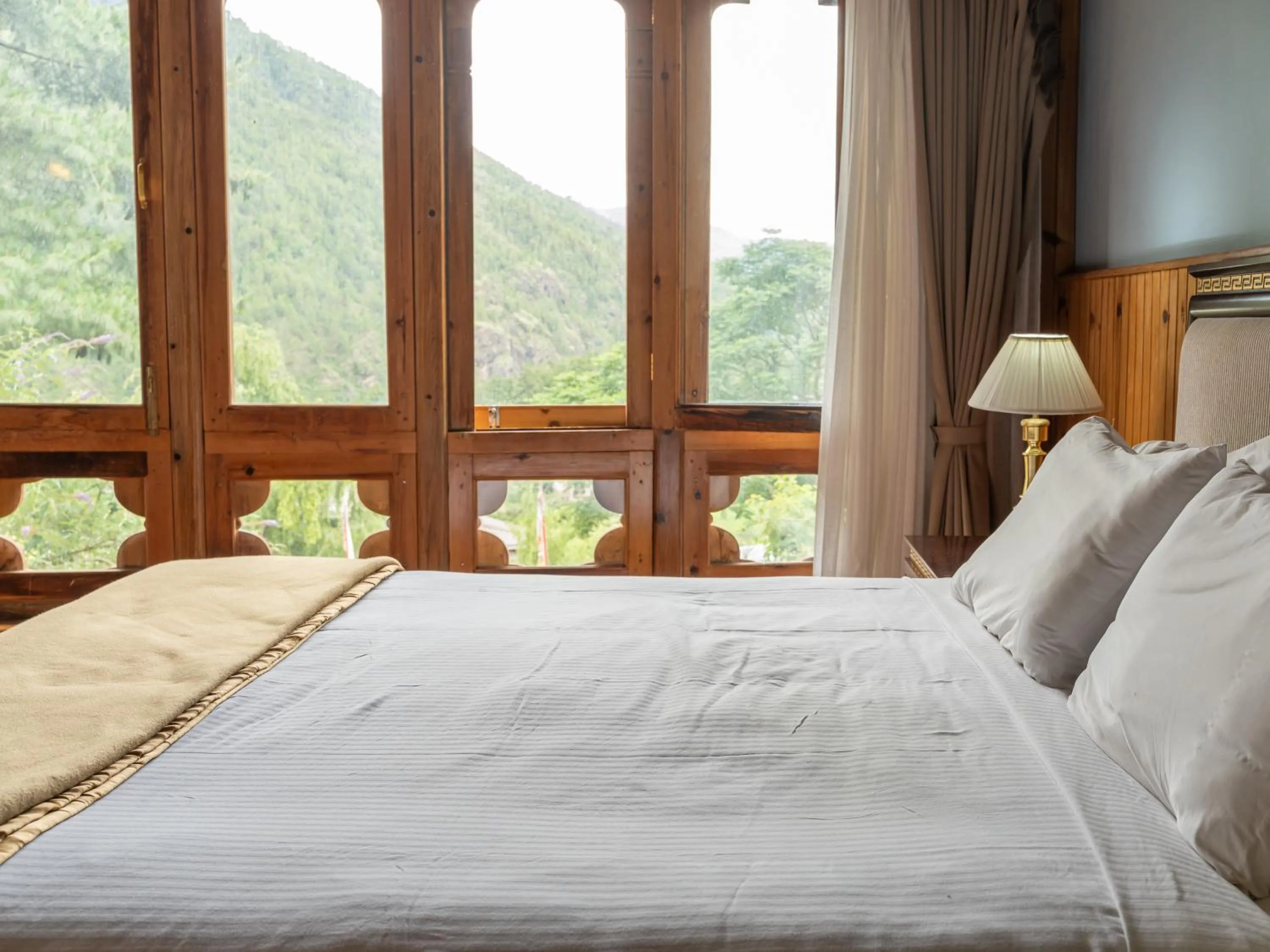 Bed in Tiger's Nest Resort - Best Resort In Paro