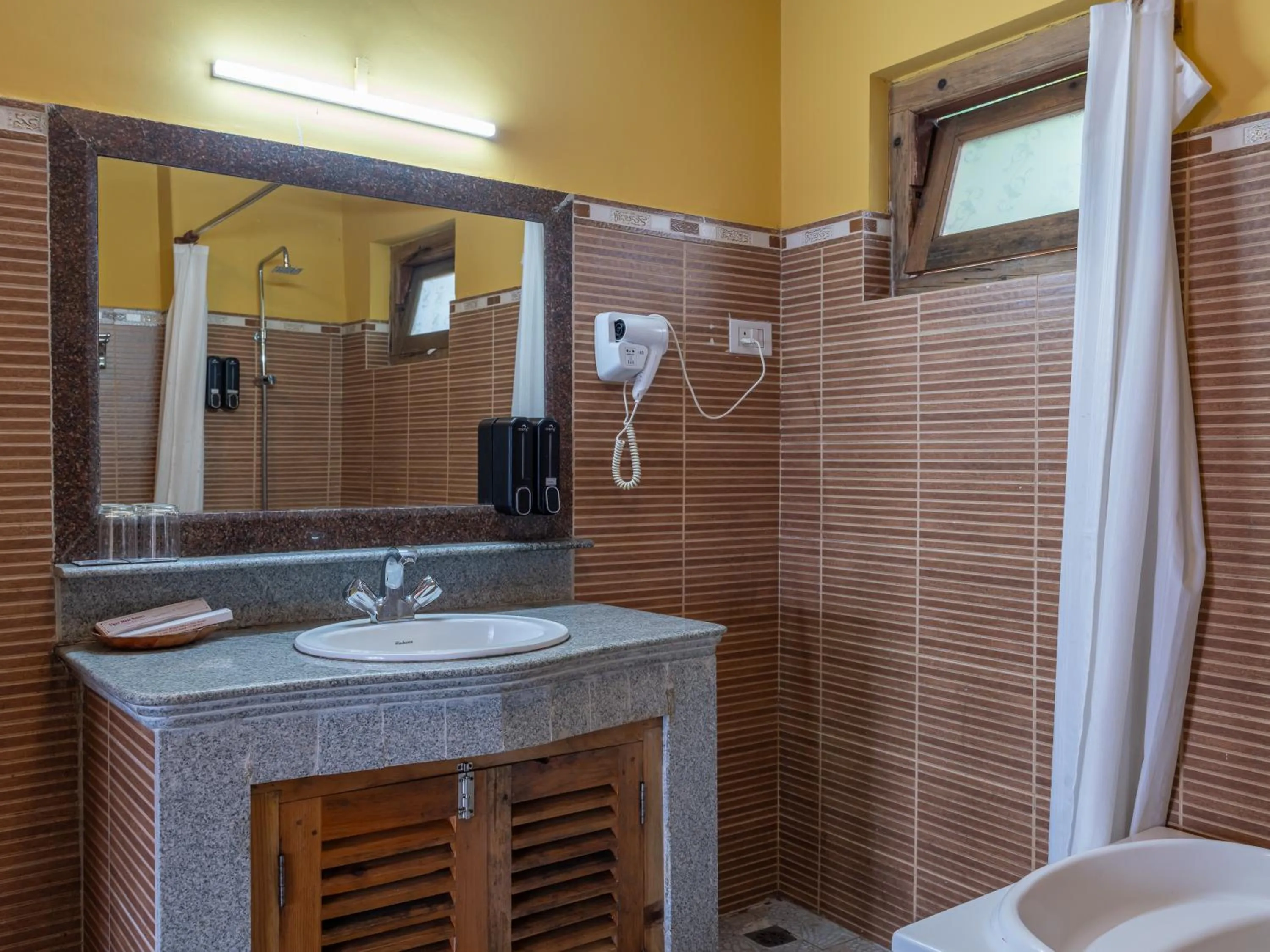 Shower in Tiger's Nest Resort - Best Resort In Paro