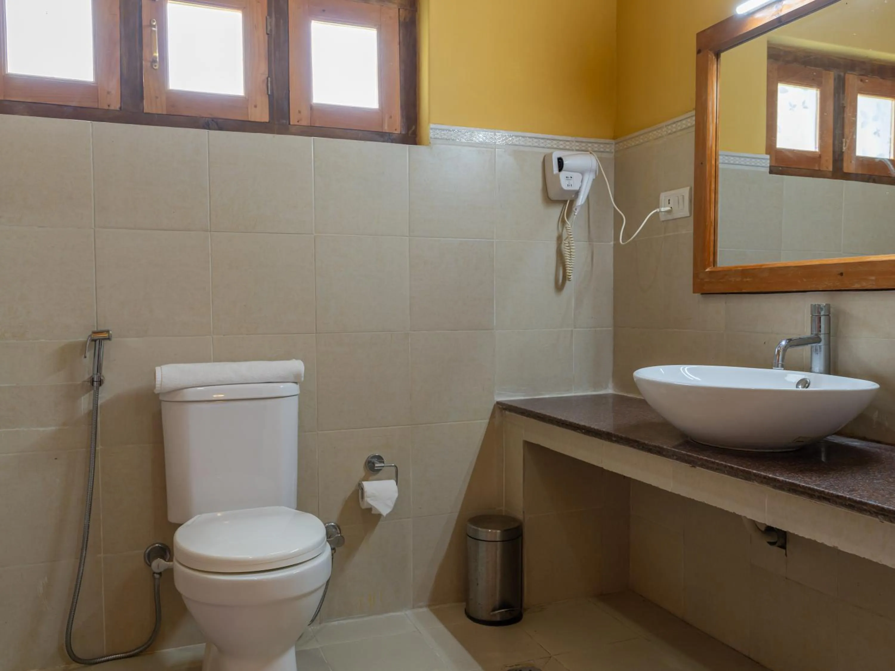 Toilet in Tiger's Nest Resort - Best Resort In Paro