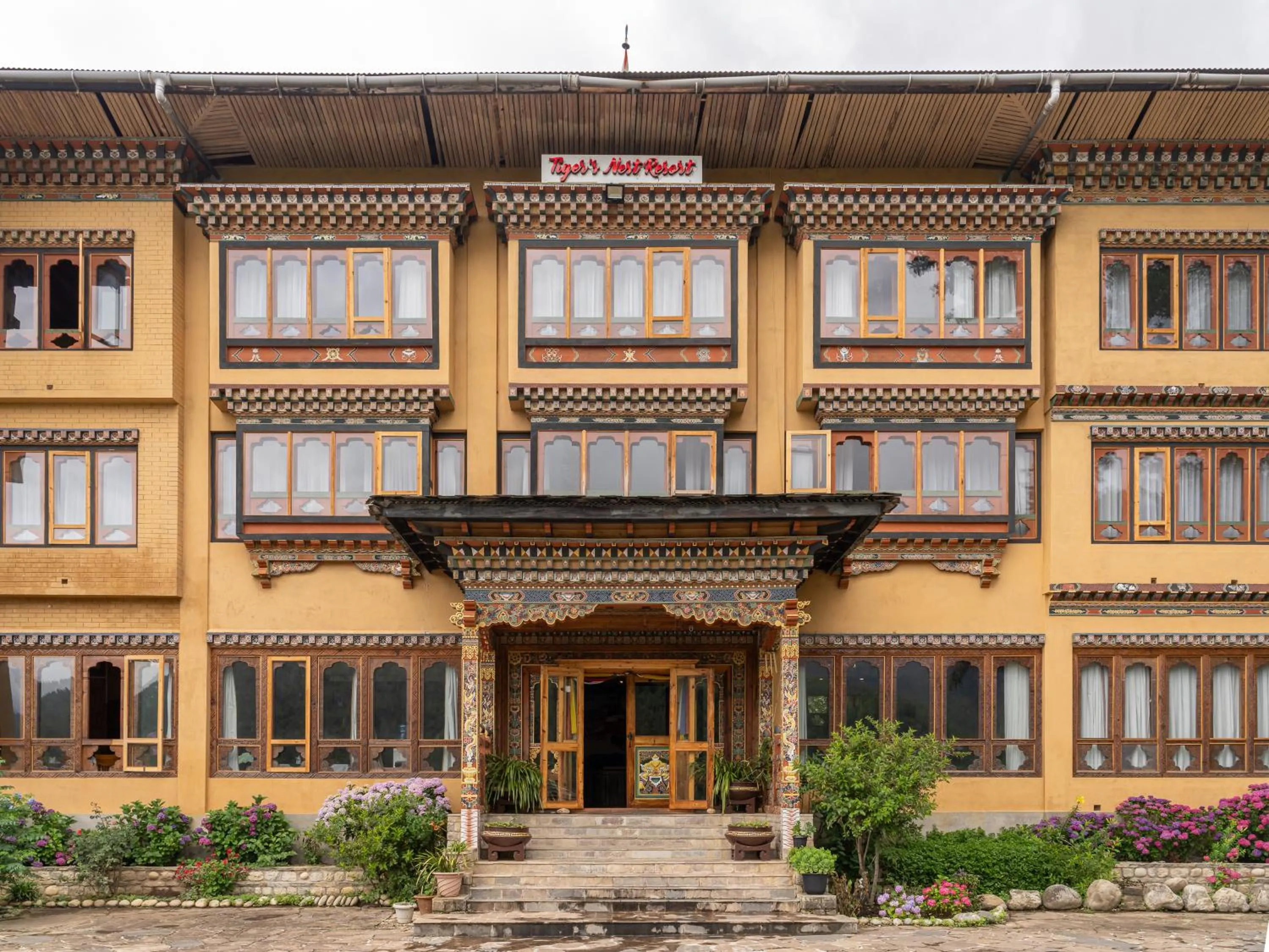 Property building in Tiger's Nest Resort - Best Resort In Paro