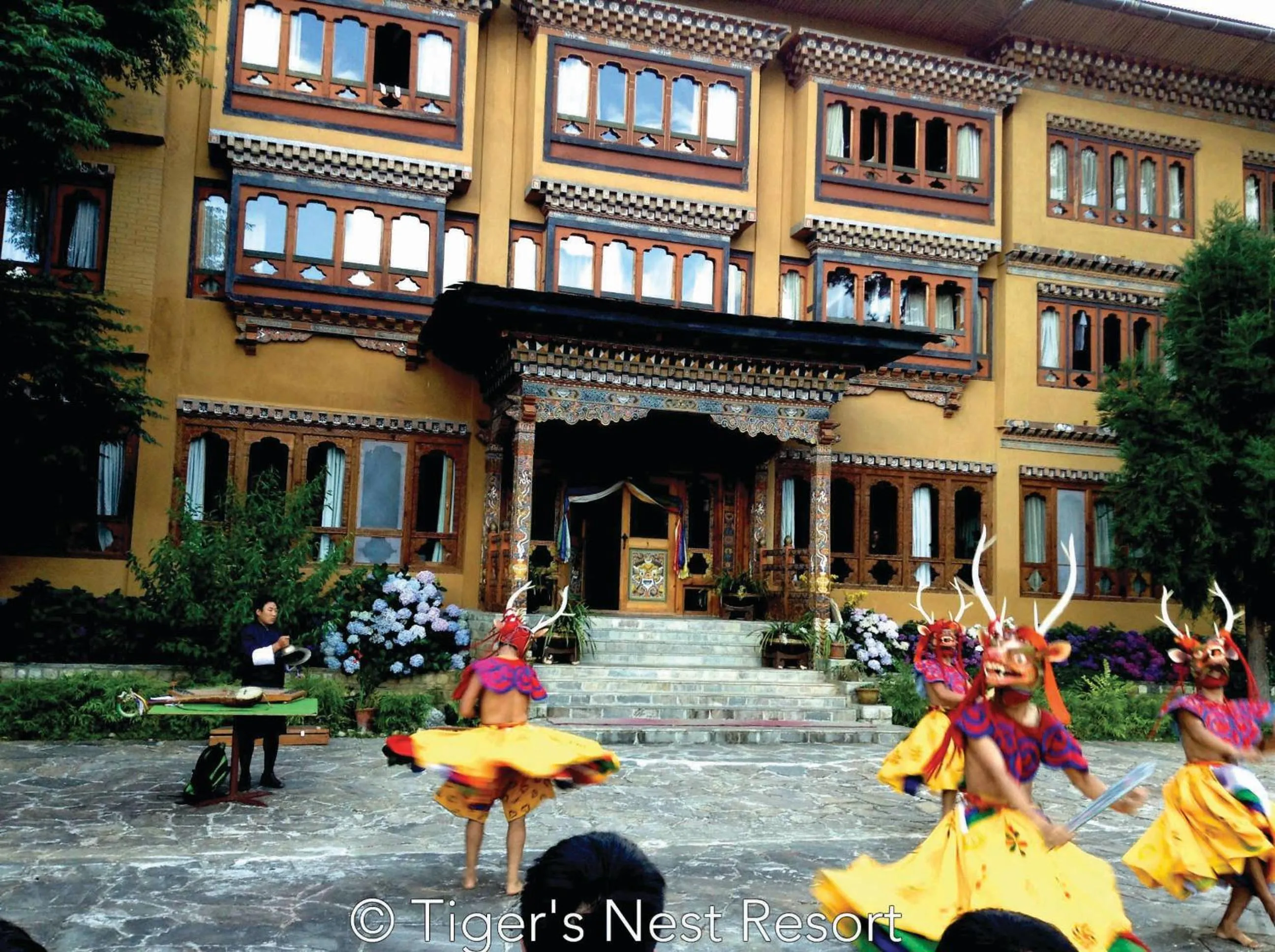 Property building in Tiger's Nest Resort - Best Resort In Paro