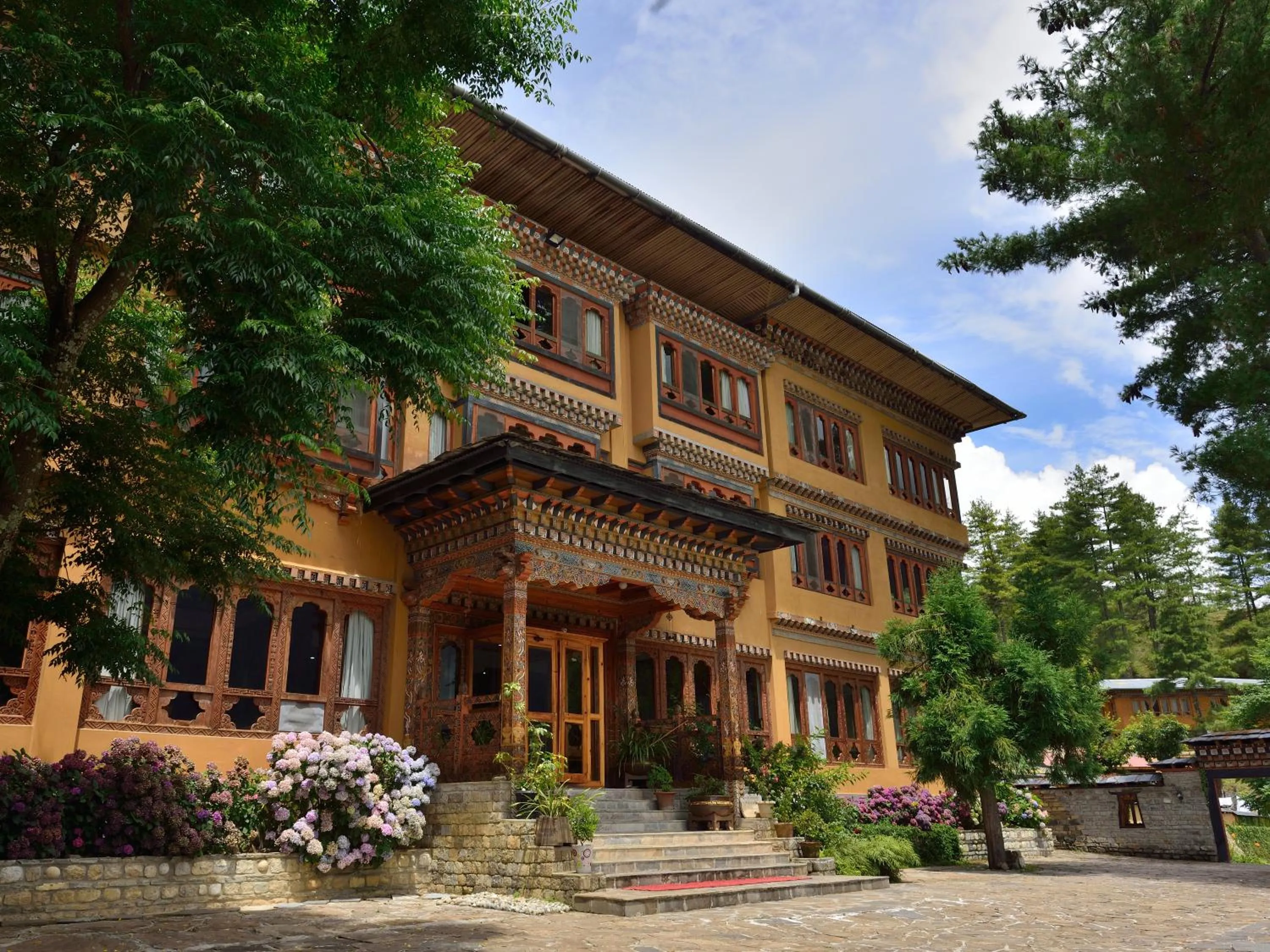 Property building in Tiger's Nest Resort - Best Resort In Paro