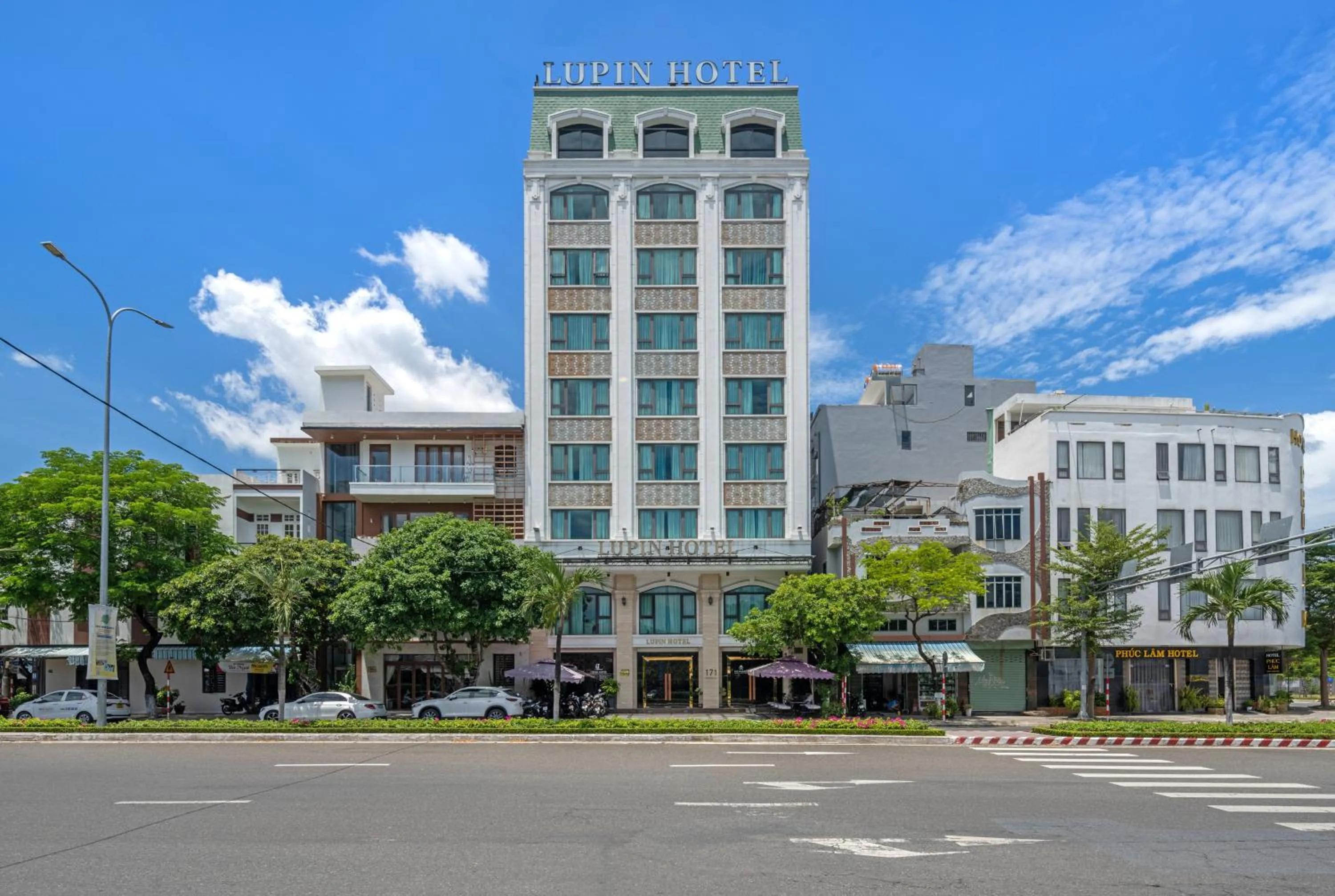 Property building in Lupin Boutique Hotel Danang