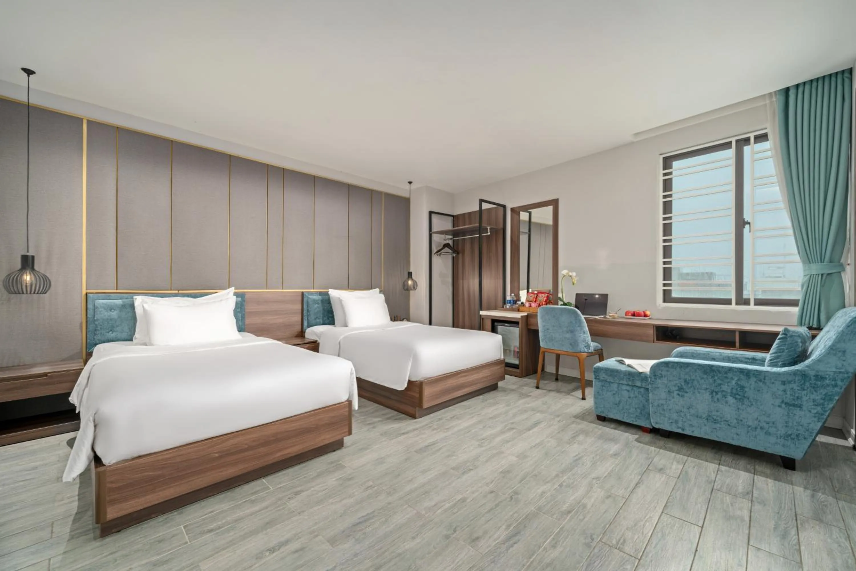 Photo of the whole room, Bed in Lupin Boutique Hotel Danang