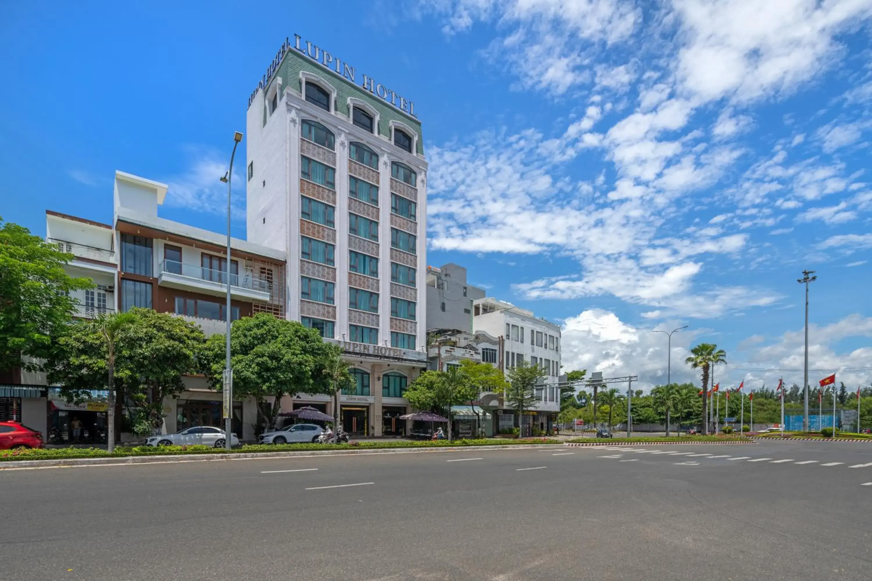 Property building in Lupin Boutique Hotel Danang Property building in Lupin Boutique Hotel Danang