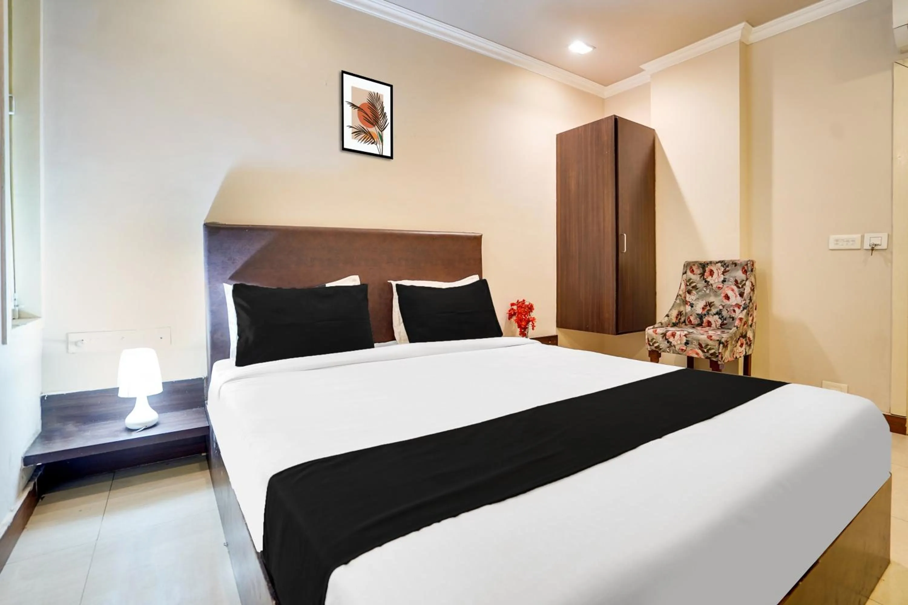 Bedroom, Bed in Super Townhouse Mansarovar Near Metro Station Formerly Dev Villas