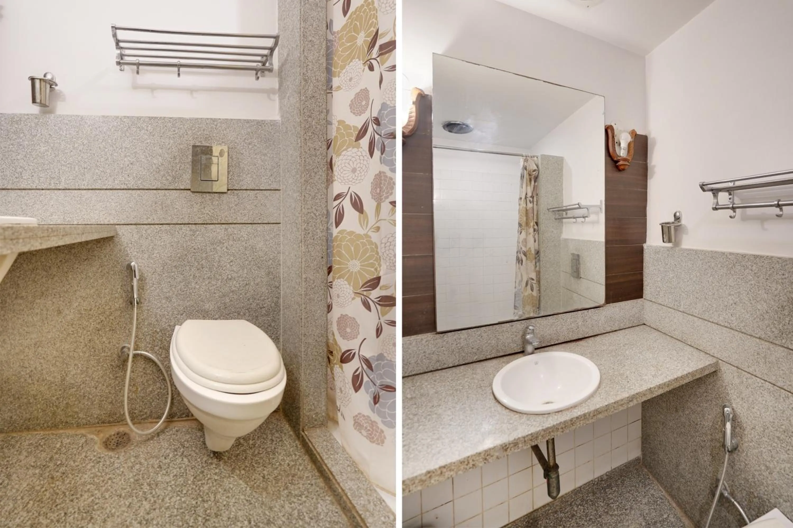 Bathroom in Super Townhouse Mansarovar Near Metro Station Formerly Dev Villas