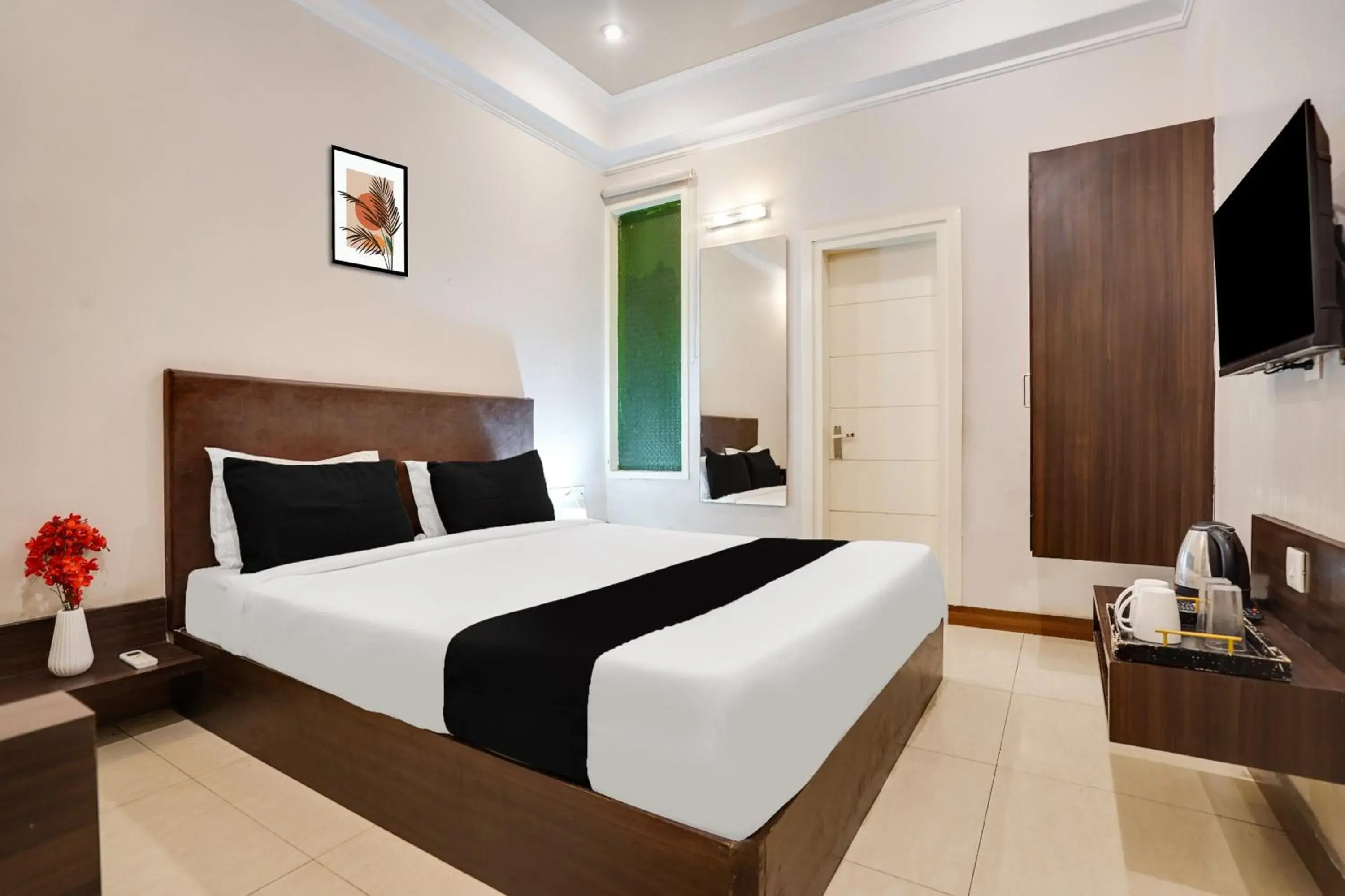 Bedroom, Bed in Super Townhouse Mansarovar Near Metro Station Formerly Dev Villas Bedroom, Bed in Super Townhouse Mansarovar Near Metro Station Formerly Dev Villas