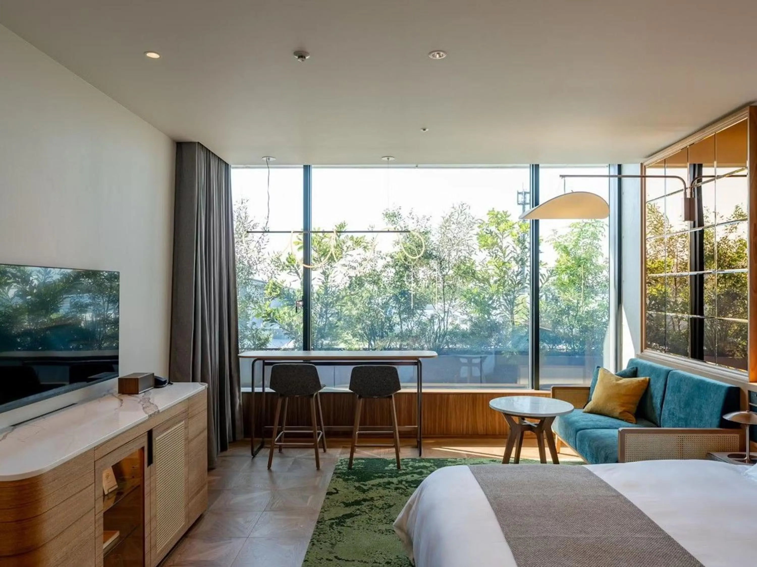 Photo of the whole room, Bed in GREENITY IWATA