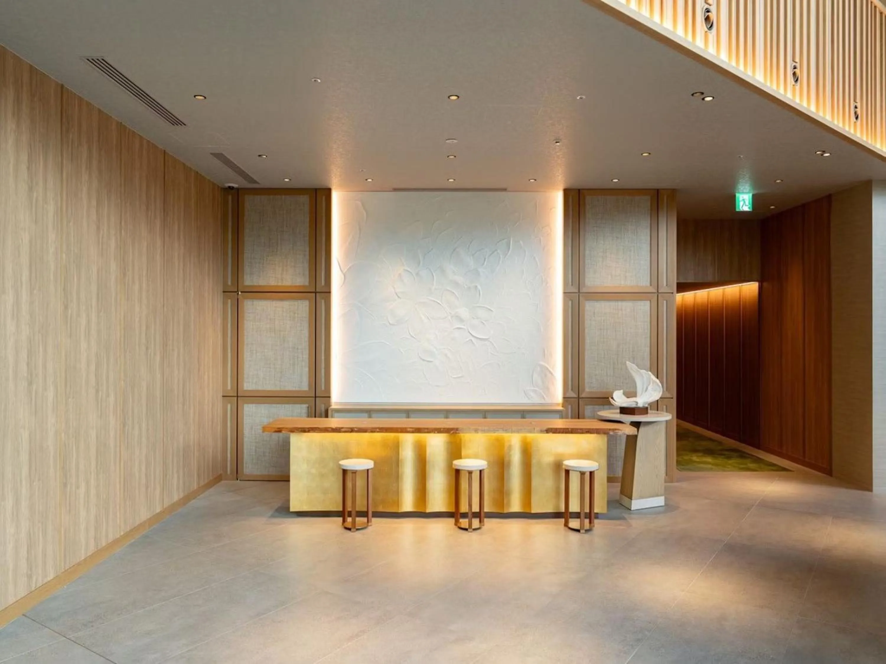 Lobby or reception in GREENITY IWATA