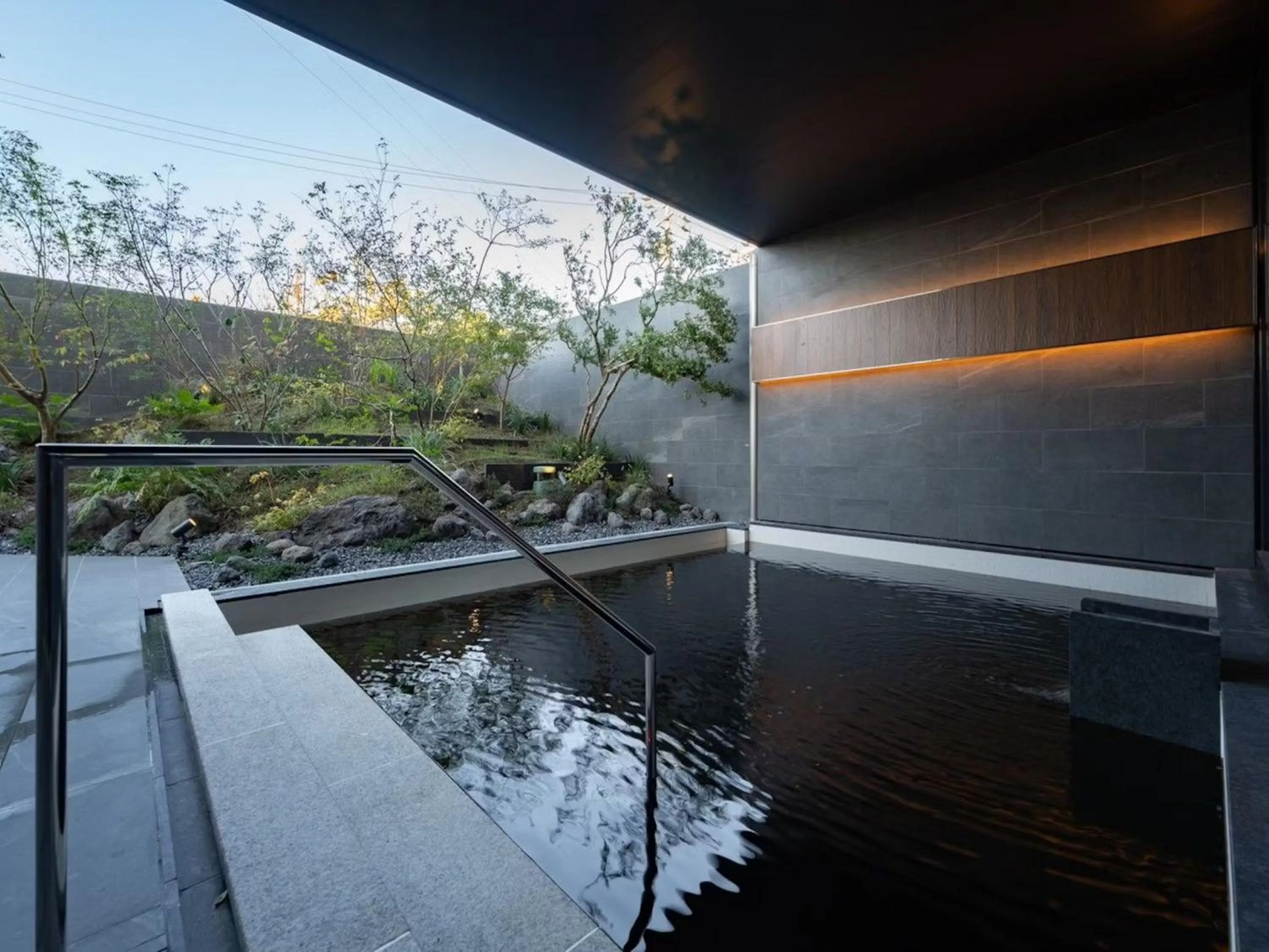 Hot Spring Bath in GREENITY IWATA