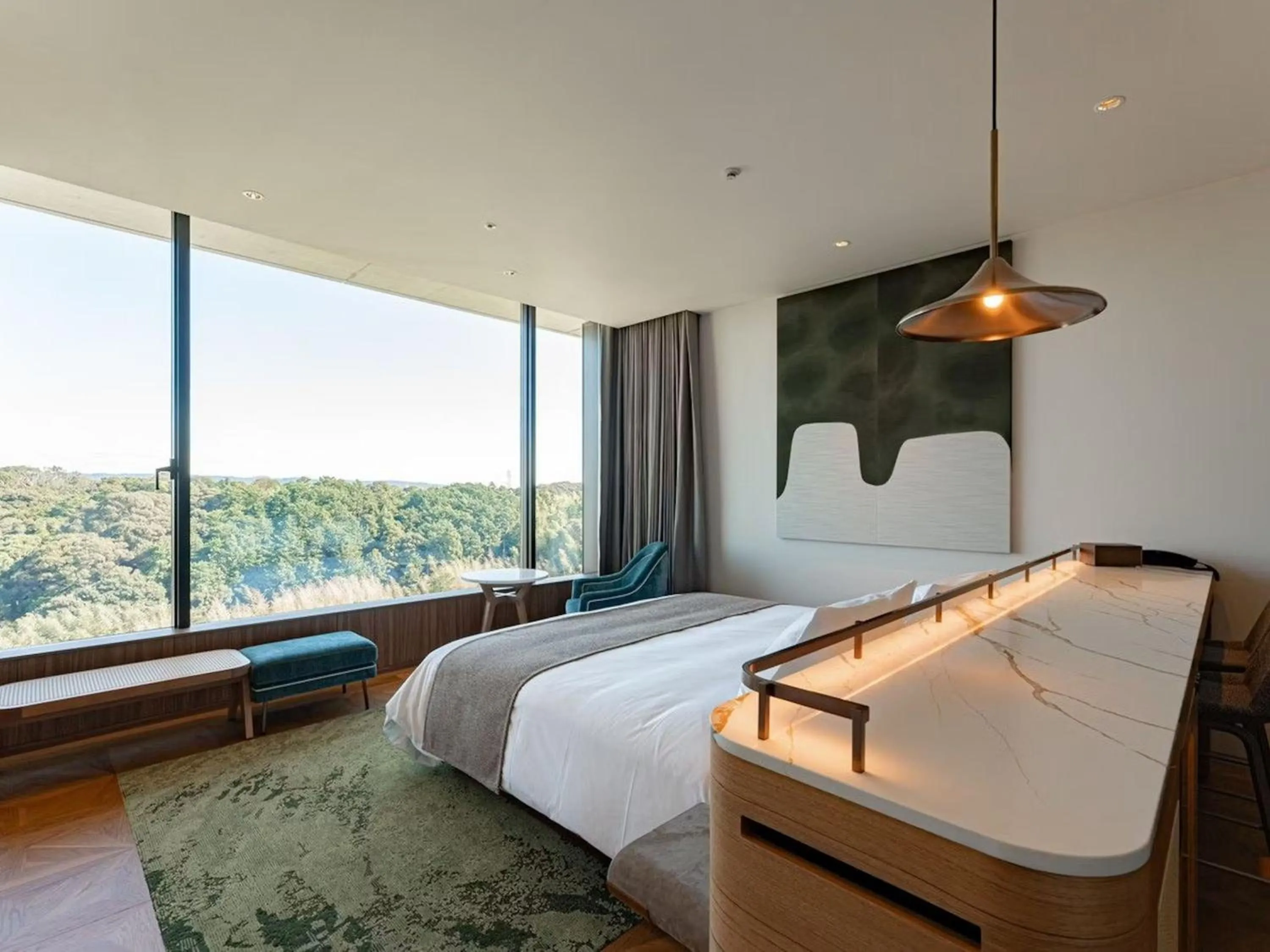 Photo of the whole room, Bed in GREENITY IWATA